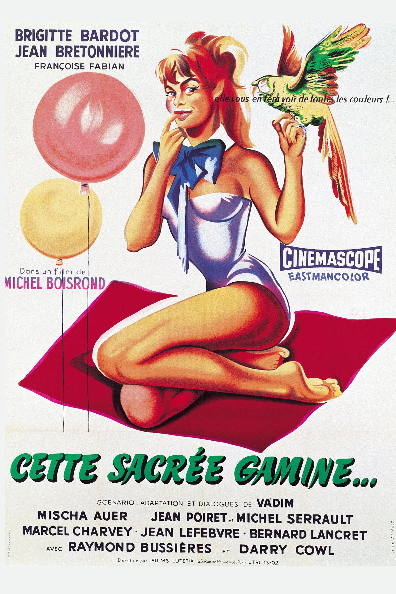 Cette sacrée gamine filmaffisch