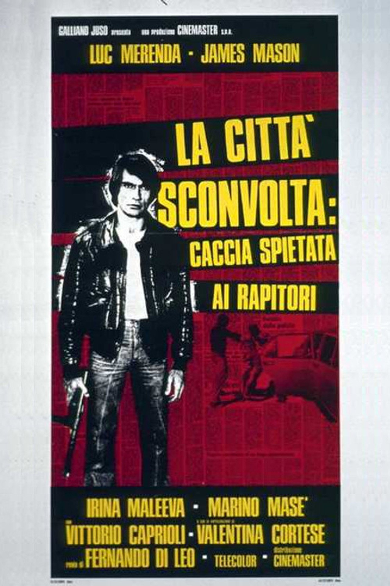 La città sconvolta: caccia spietata ai rapitori filmaffisch