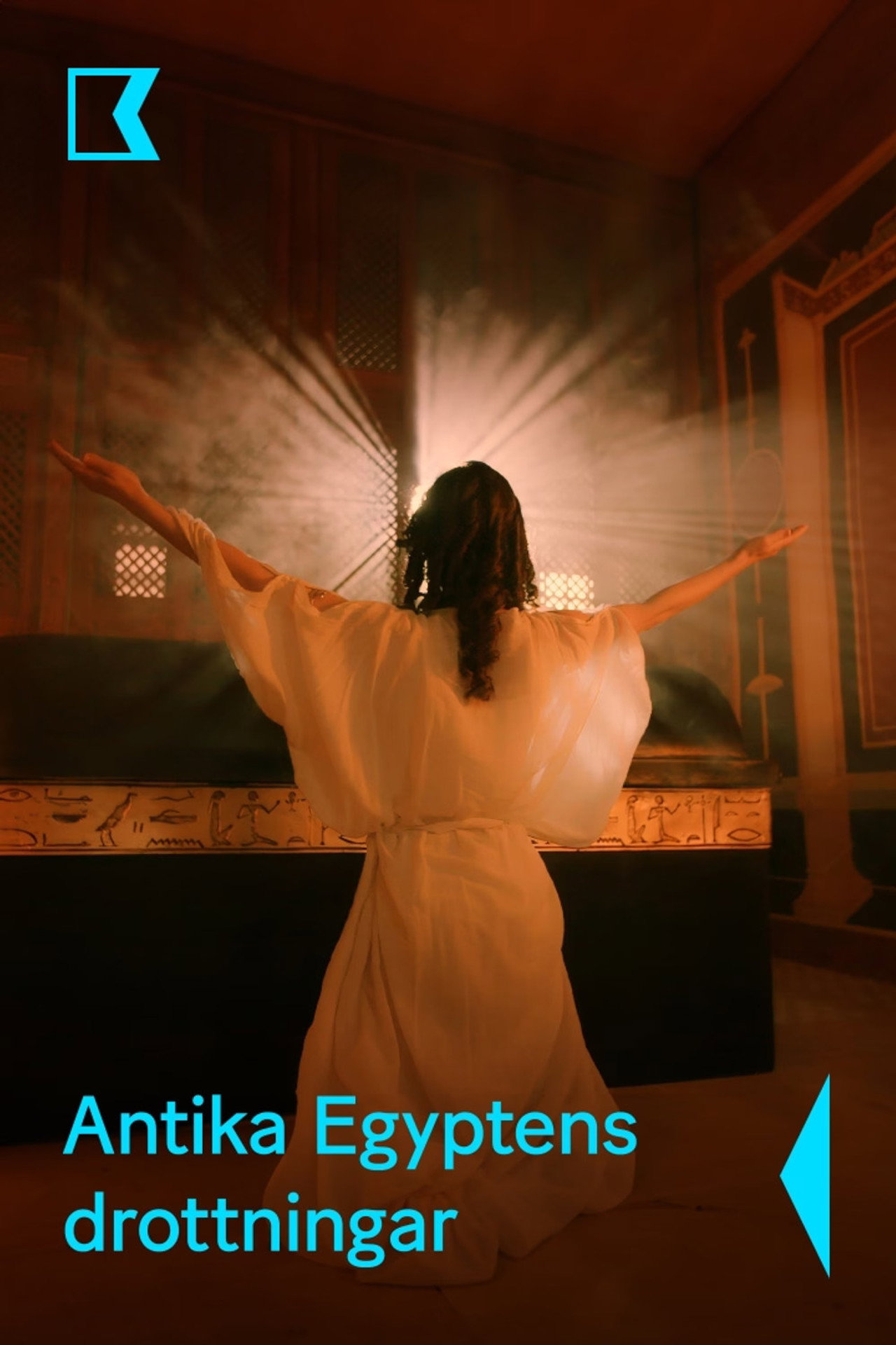 Antika Egyptens drottningar affisch