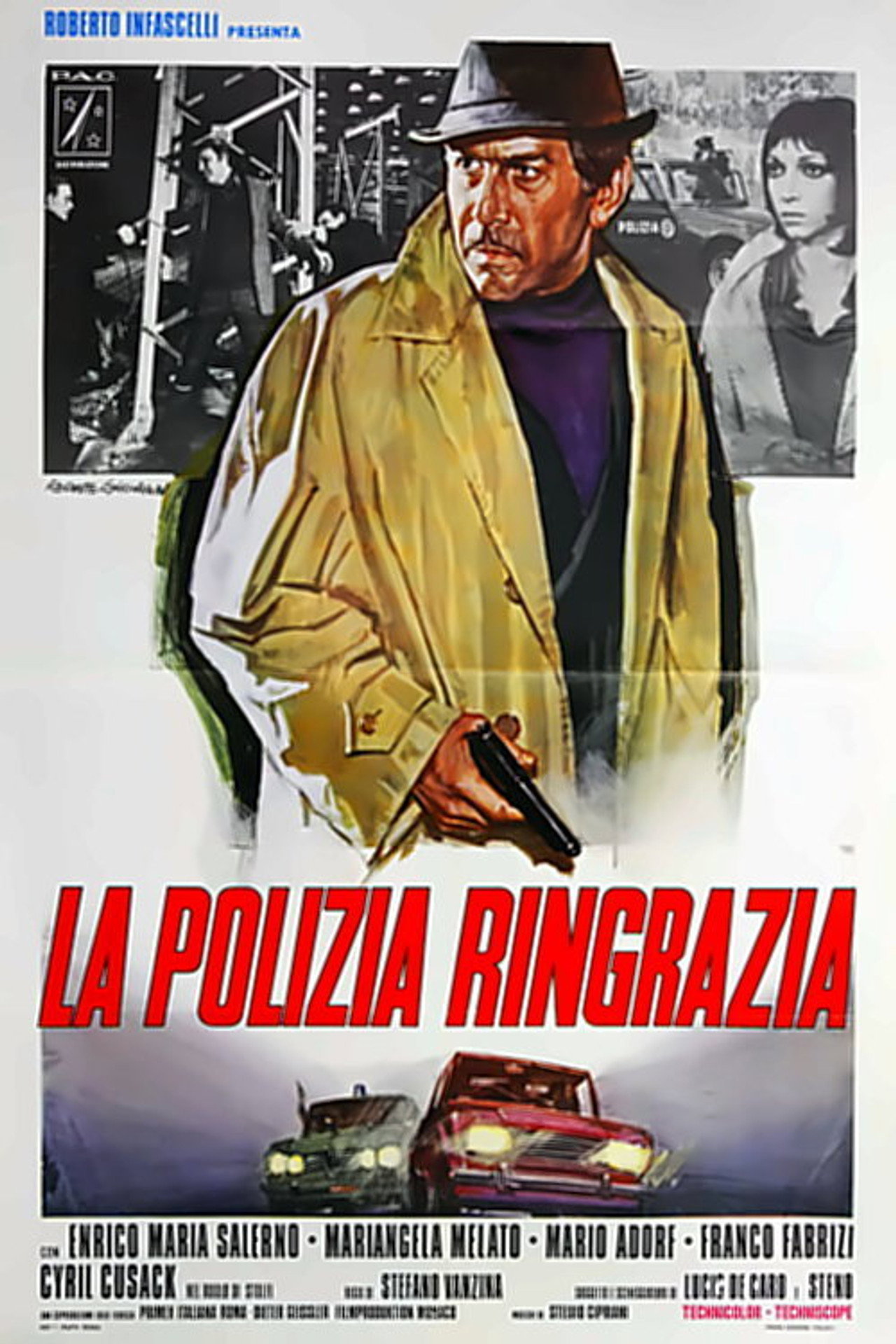 La polizia ringrazia filmaffisch
