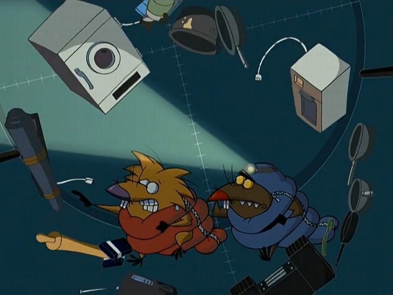 The Angry Beavers - Season 4 Episode 18 : Things That Go Hook in the Night