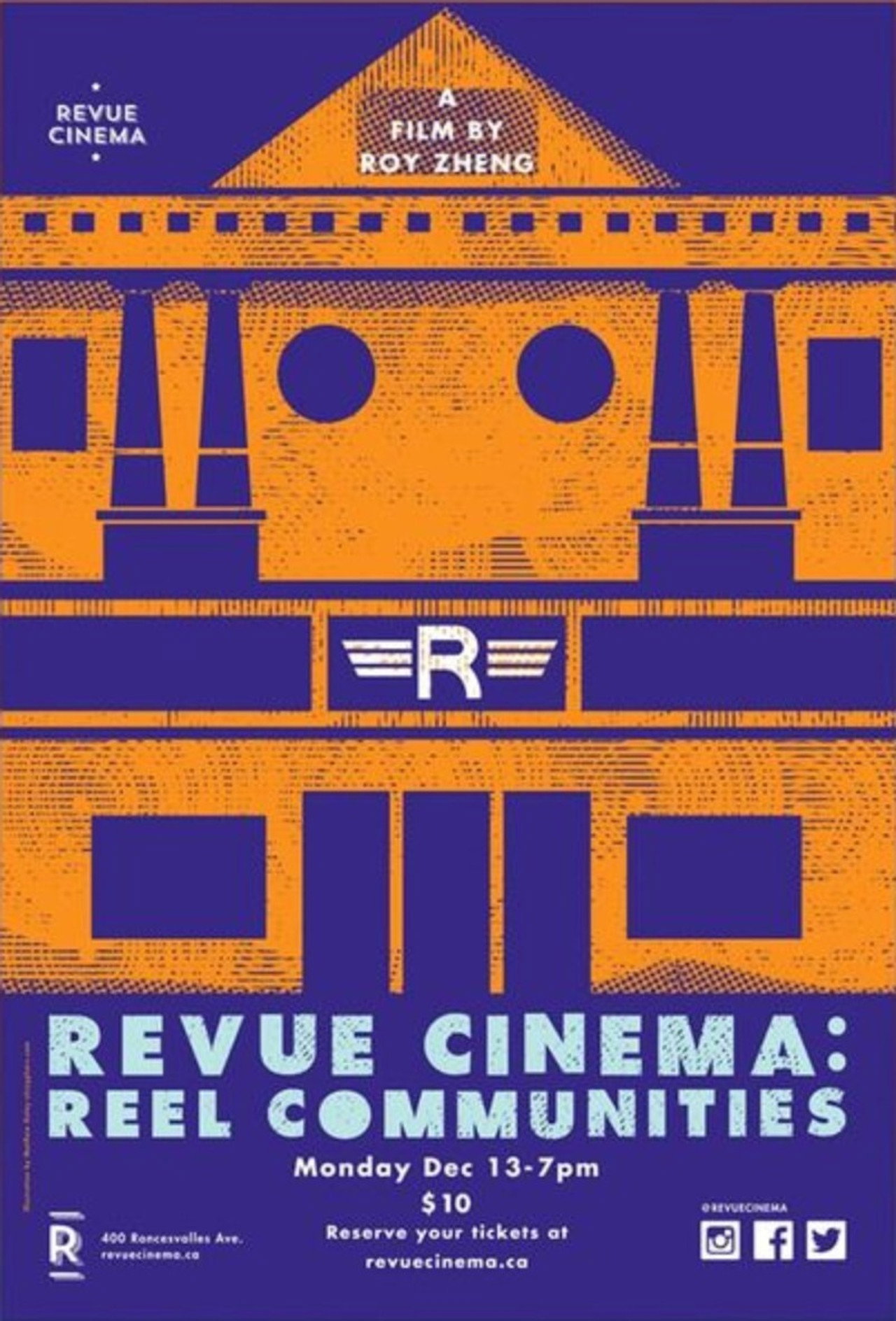 Revue Cinema: Reel Communities filmaffisch