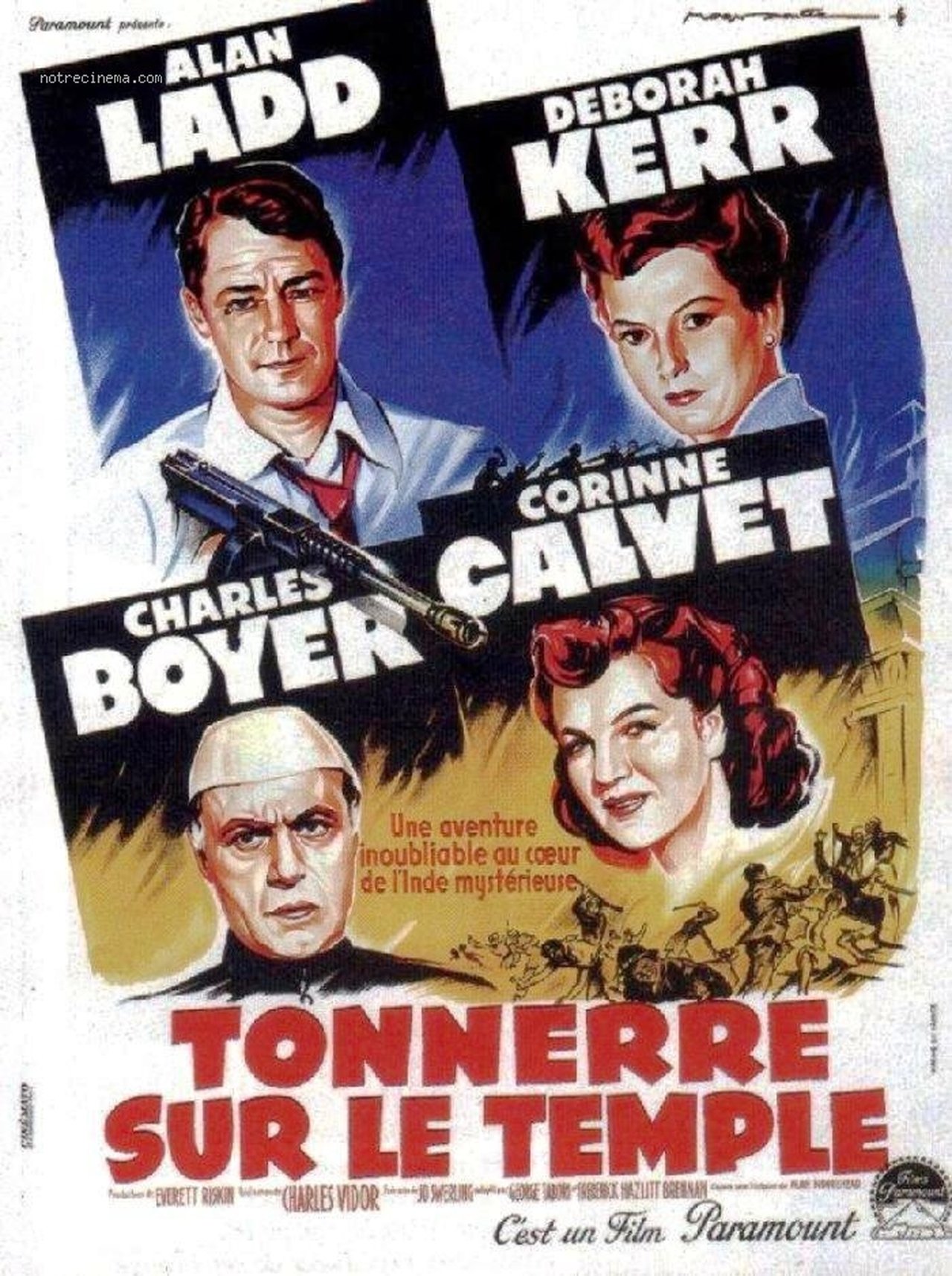 Tonnerre sur le Temple poster