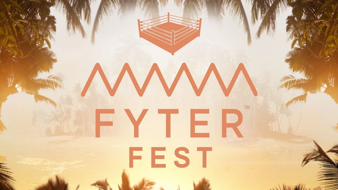 Scen från AEW Fyter Fest