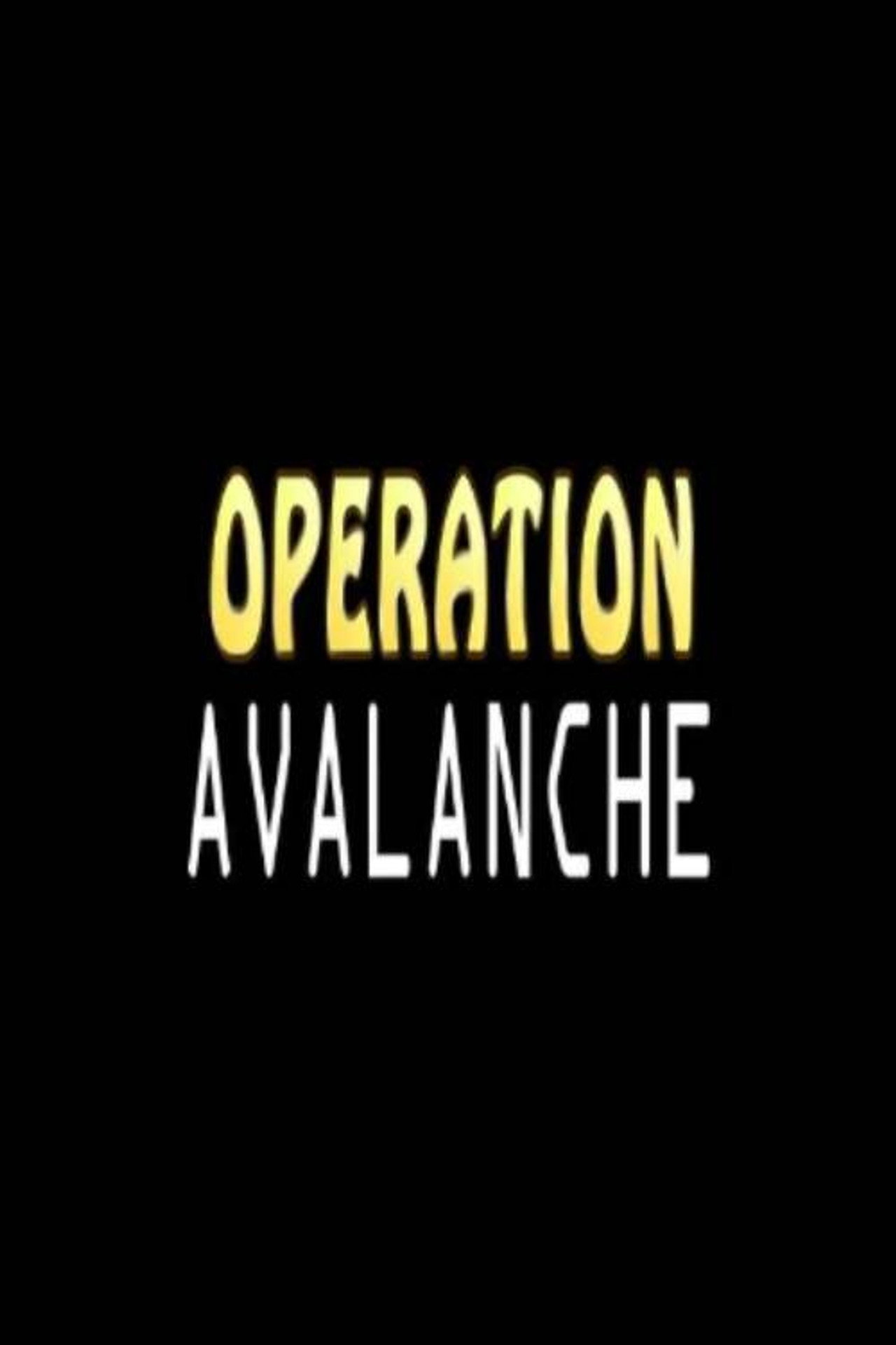 Operation Avalanche filmaffisch
