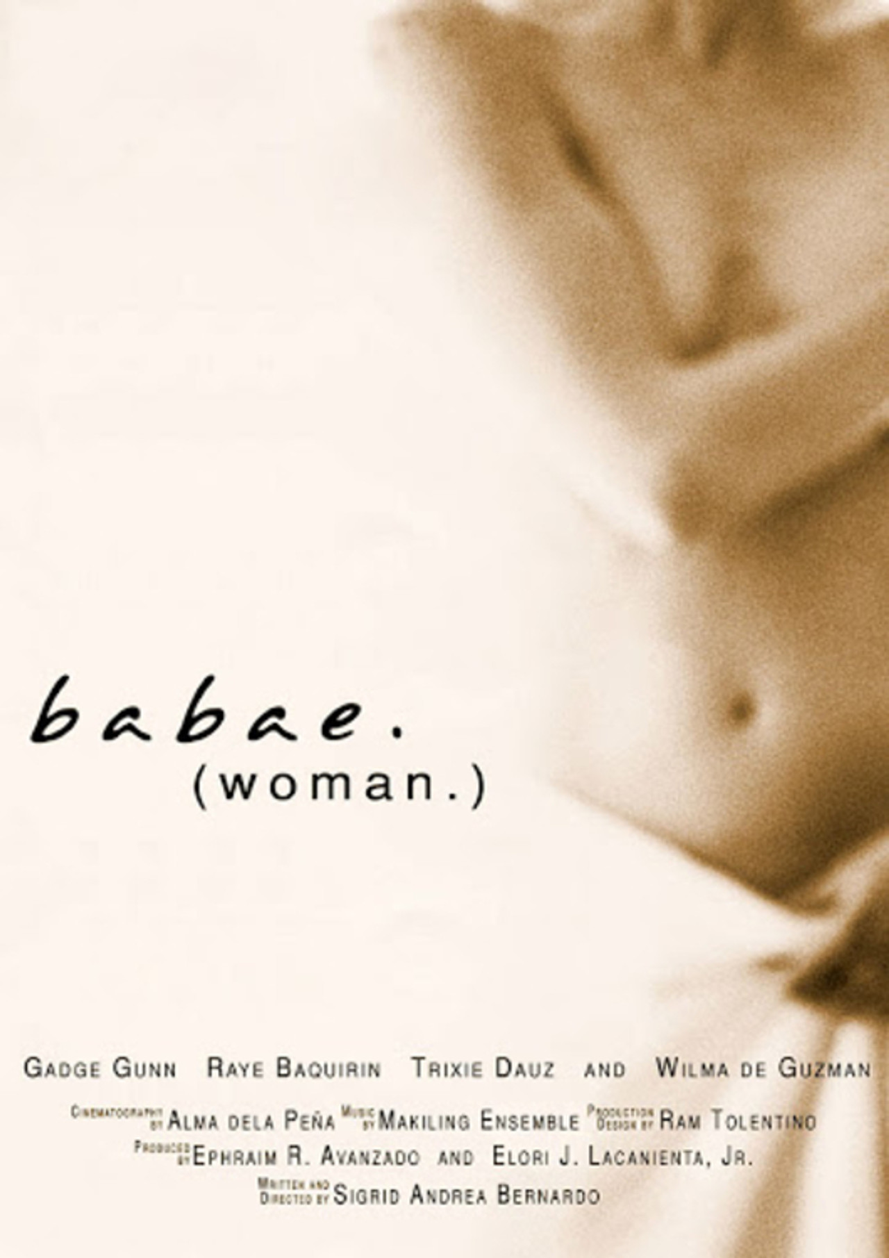 Woman Backdrop