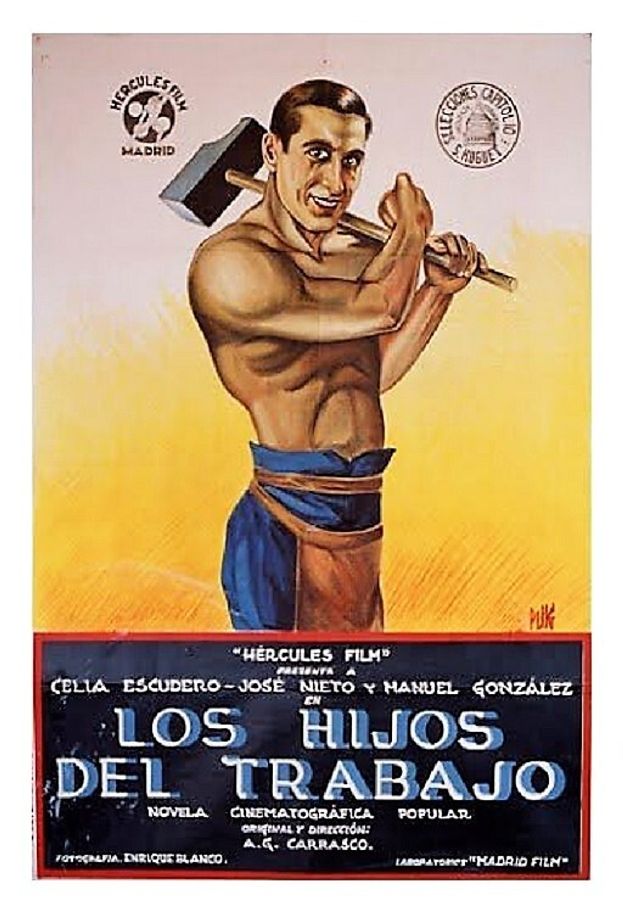 Los hijos del trabajo Backdrop