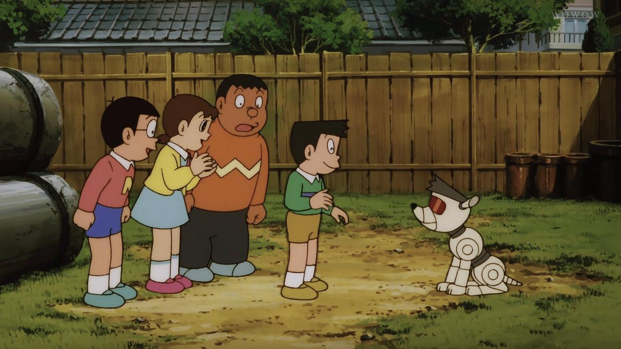 Scen från Doraemon: Nobita and the Robot Kingdom