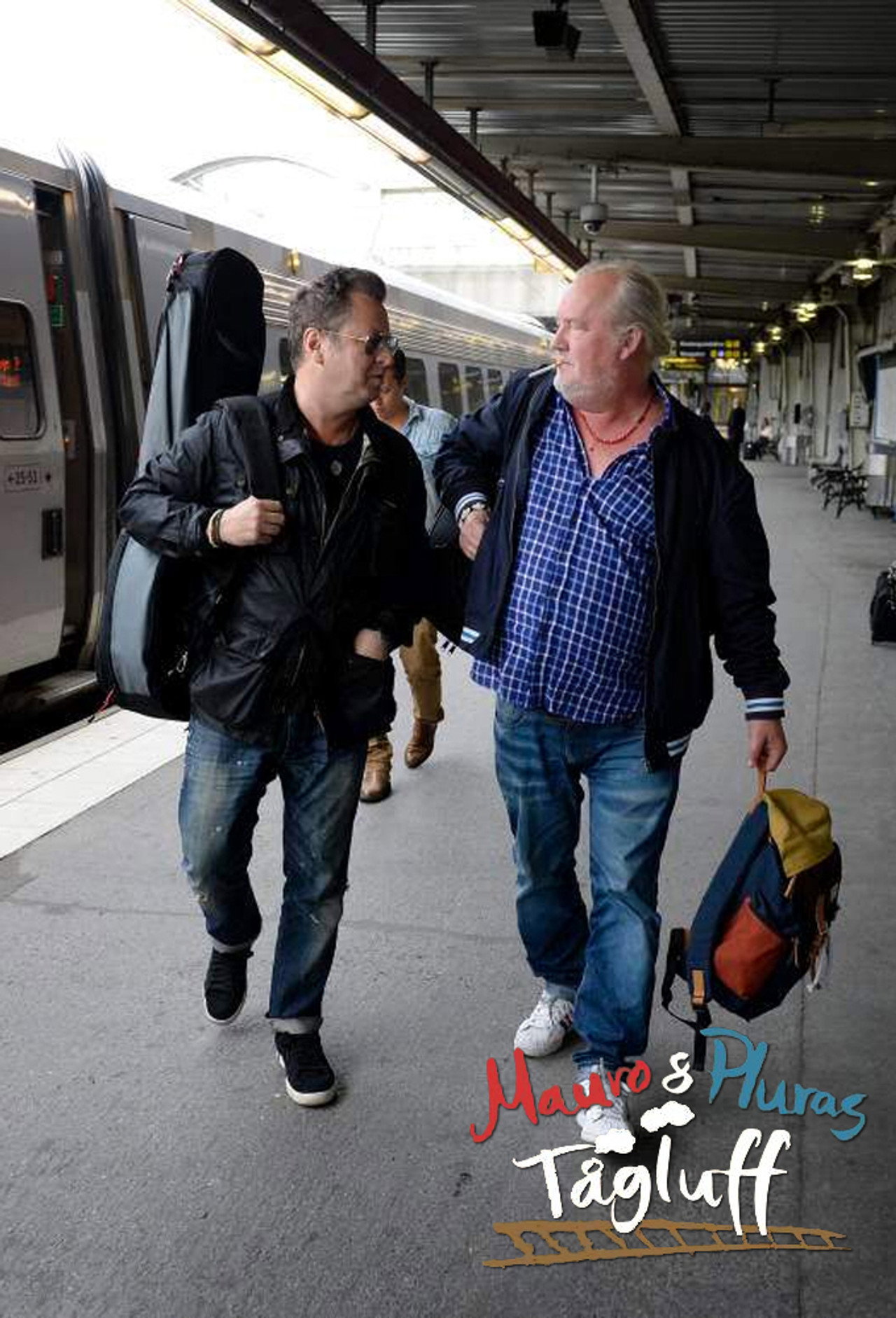 Mauro & Pluras tågluff affisch