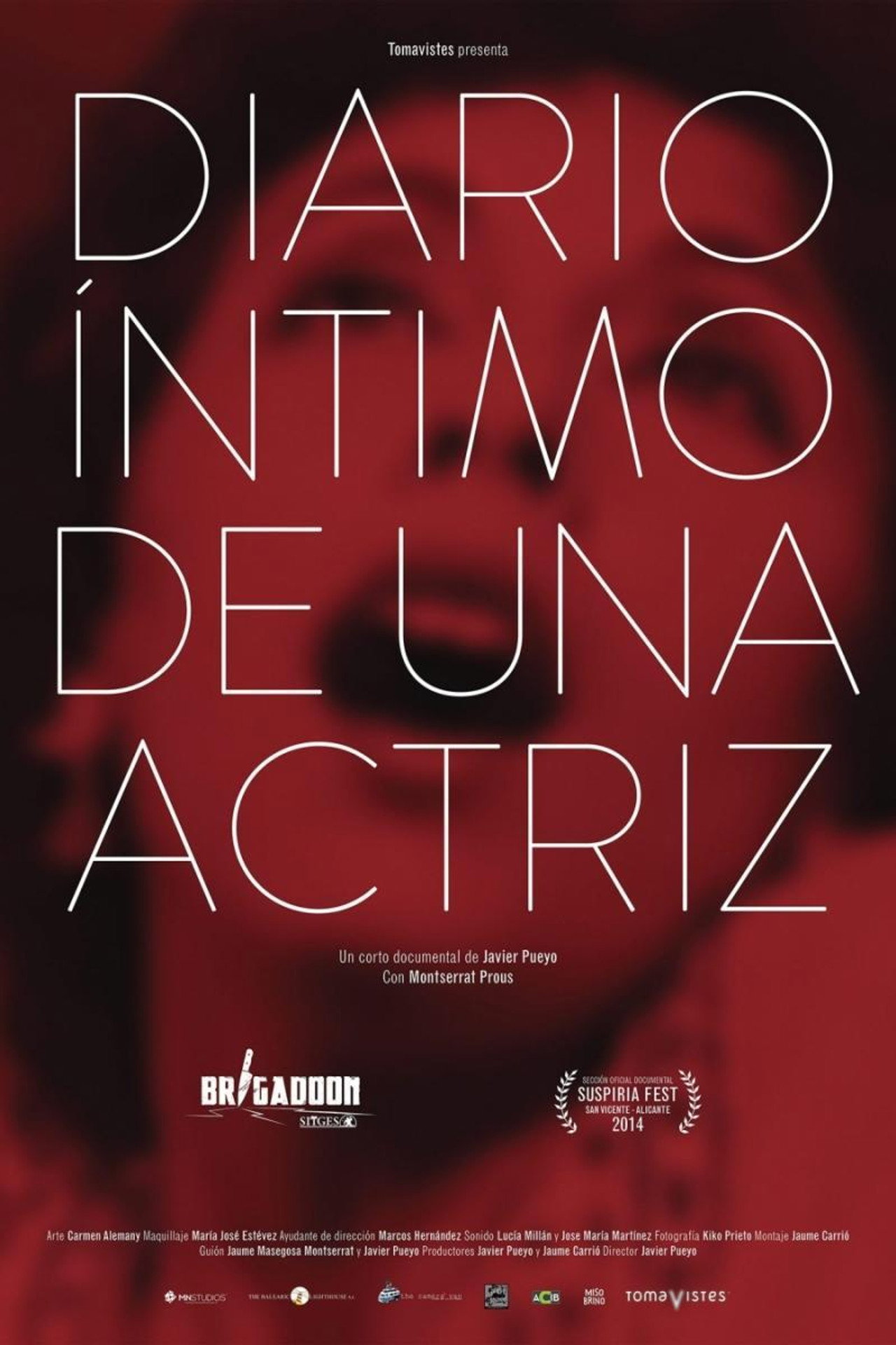Diario íntimo de una actriz Backdrop