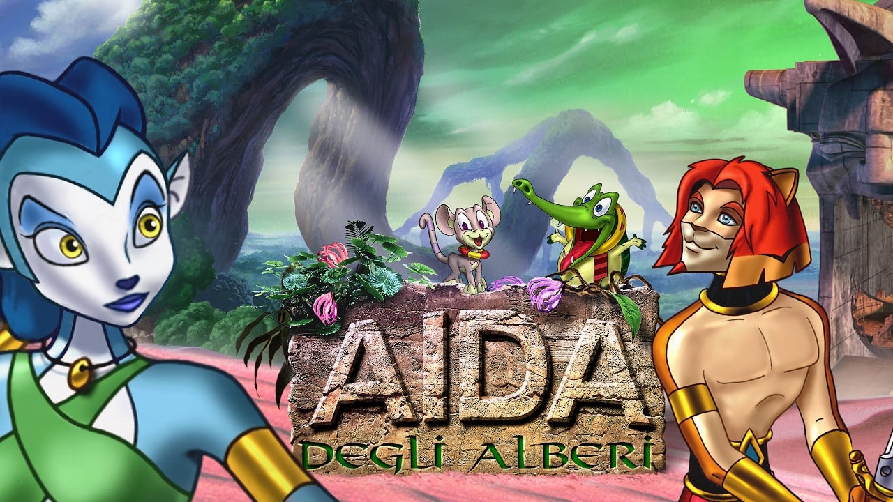 Scen från Aida degli alberi