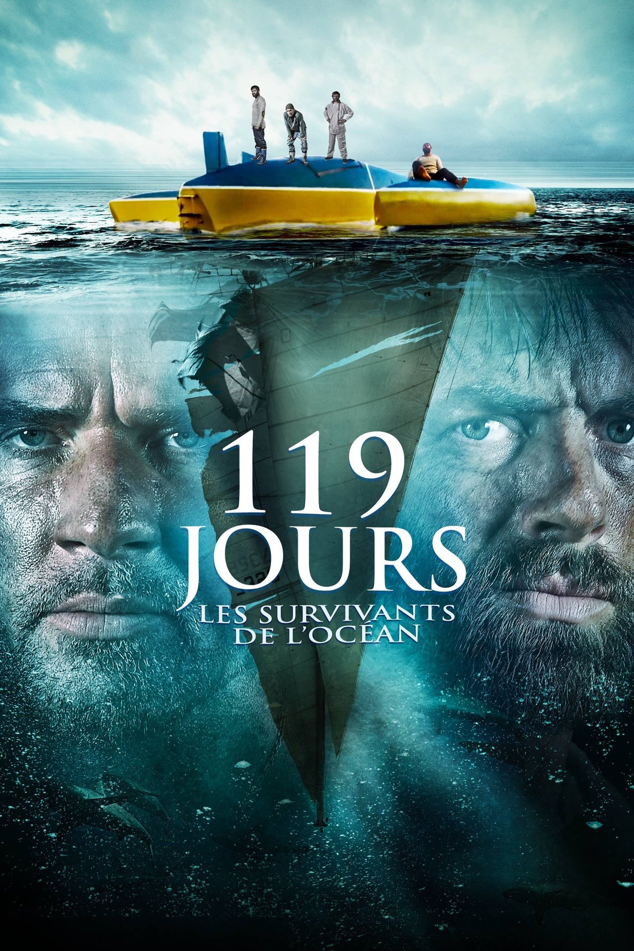 119 jours : Les survivants de l'océan poster