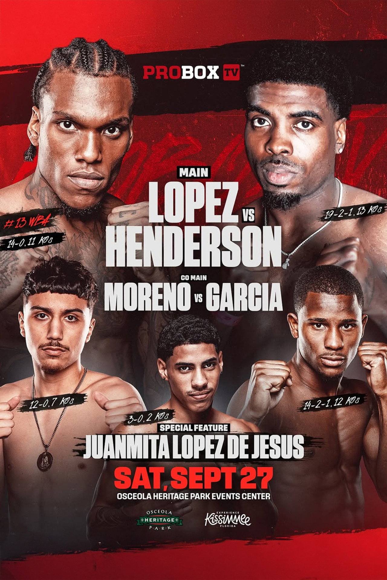 Najee Lopez vs. Kalvin Henderson filmaffisch