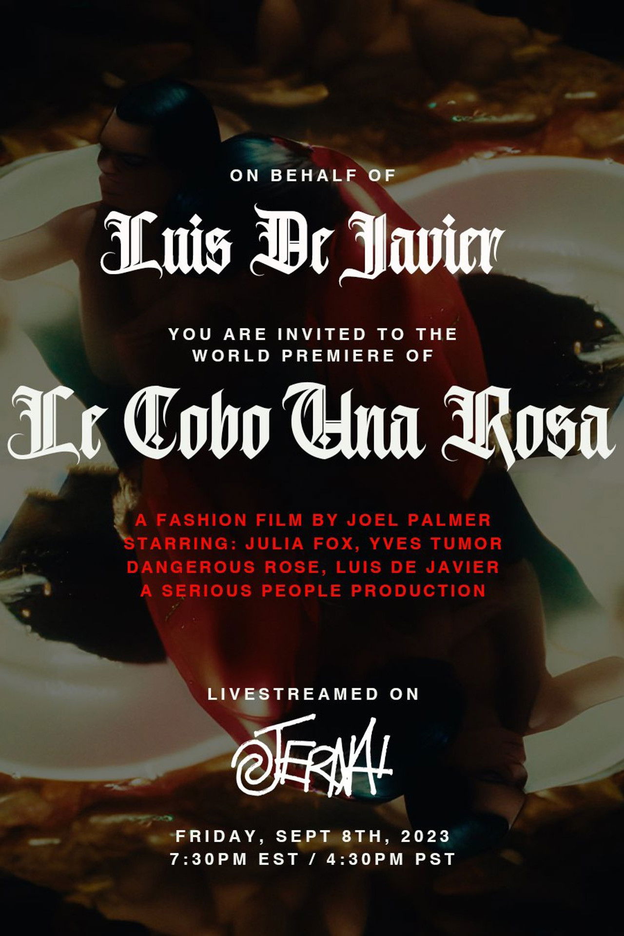 Le Robó Una Rosa Backdrop