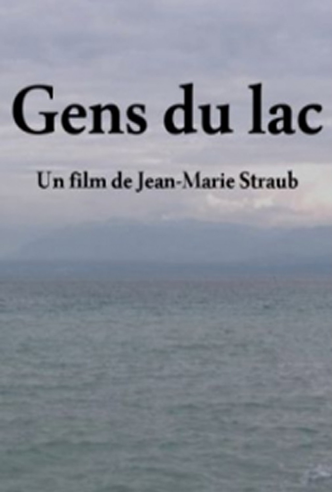 Gens du lac filmaffisch