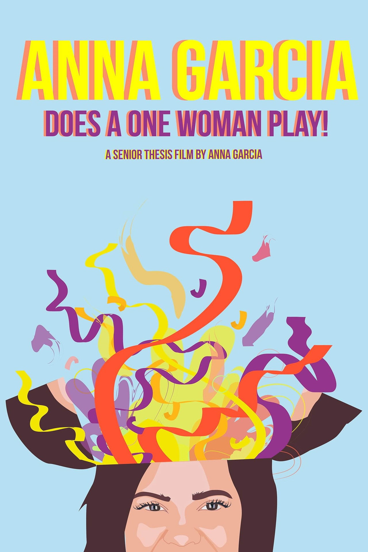 Anna Garcia Does a One Woman Play filmaffisch