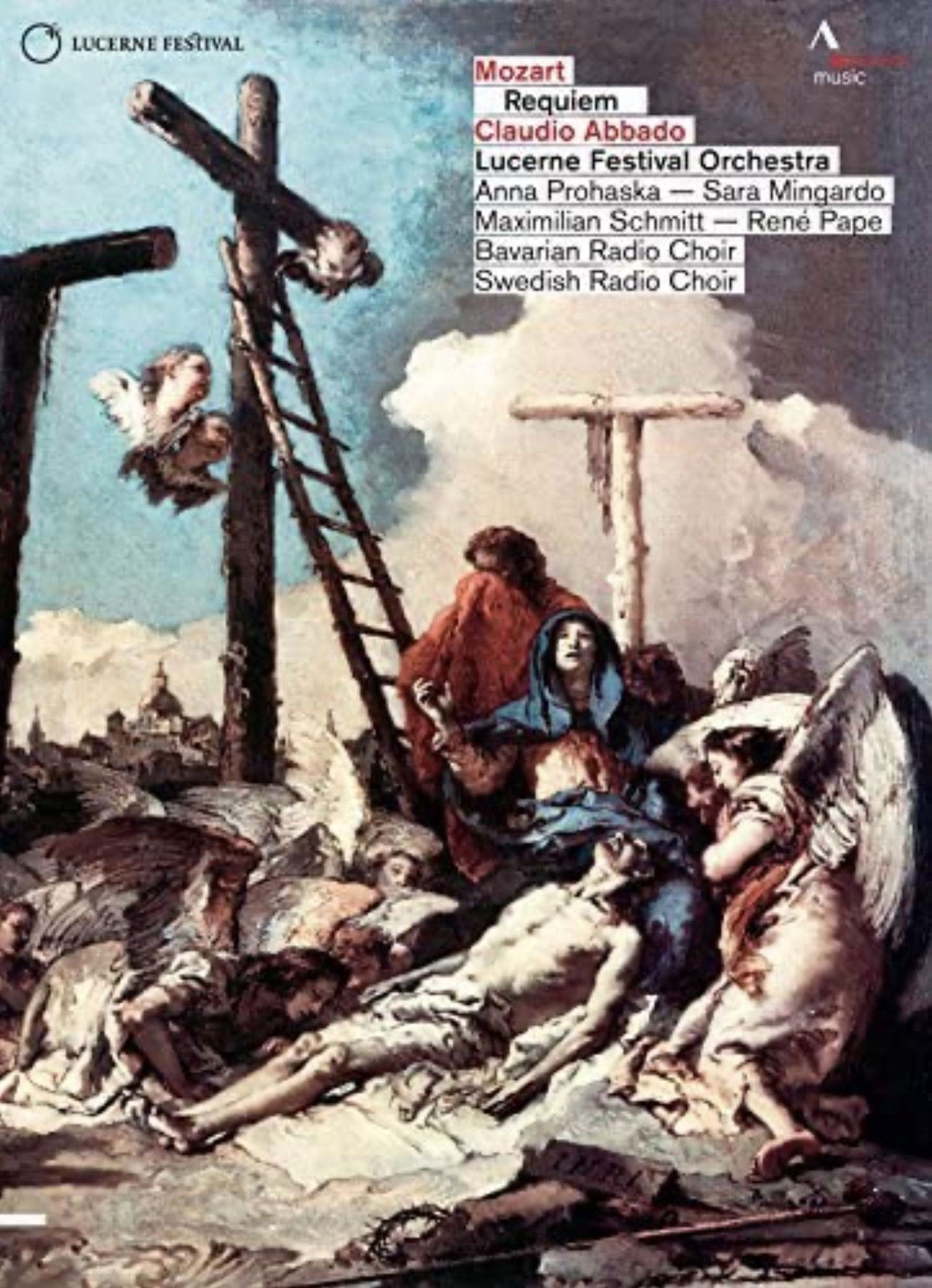 Mozart Requiem - Claudio Abbado & Lucerne Festival Orchestra Backdrop