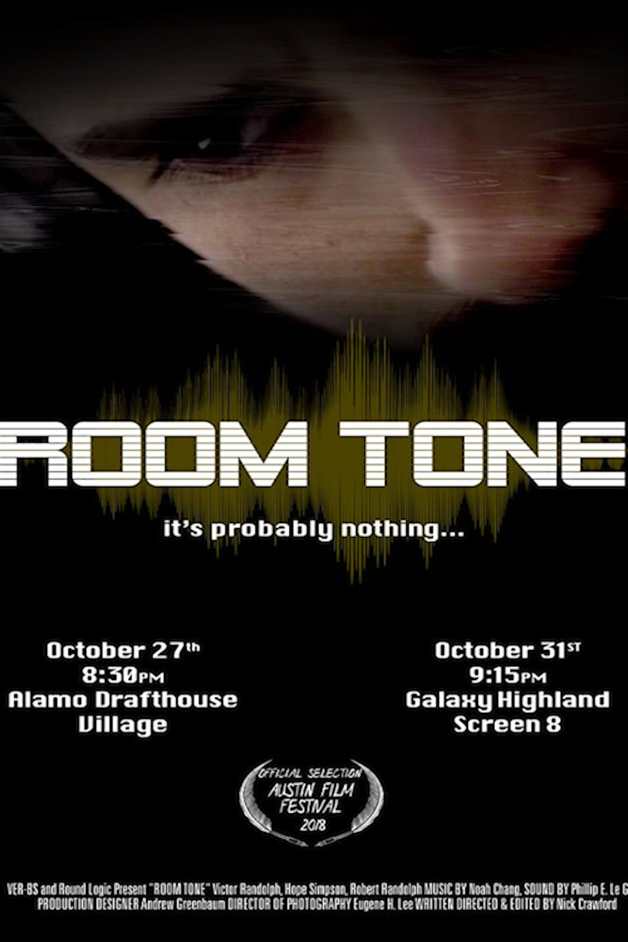 Room Tone filmaffisch
