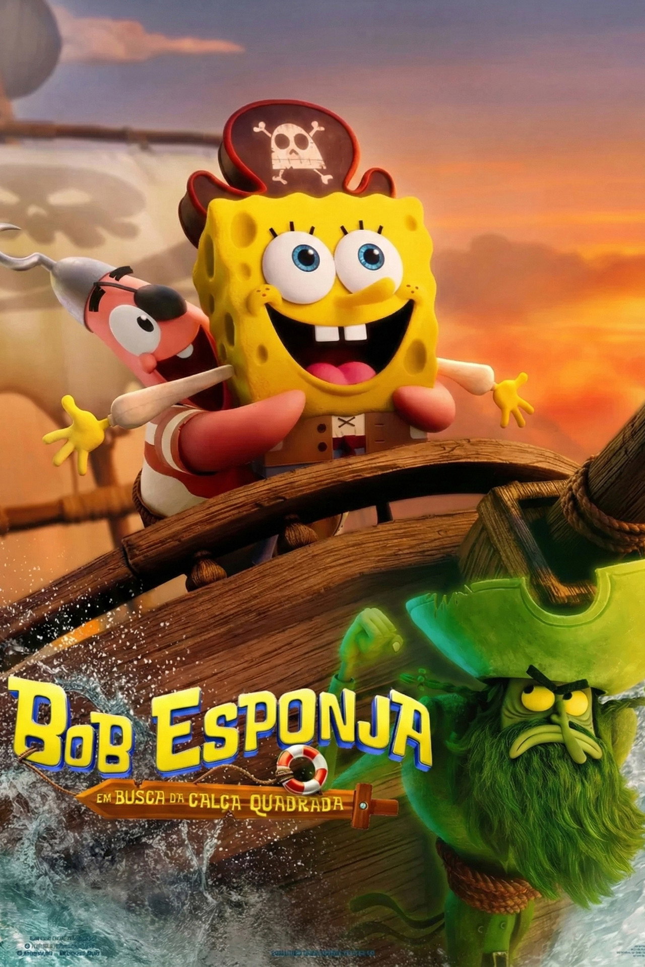 Bob Esponja Em Busca da Calça Quadrada