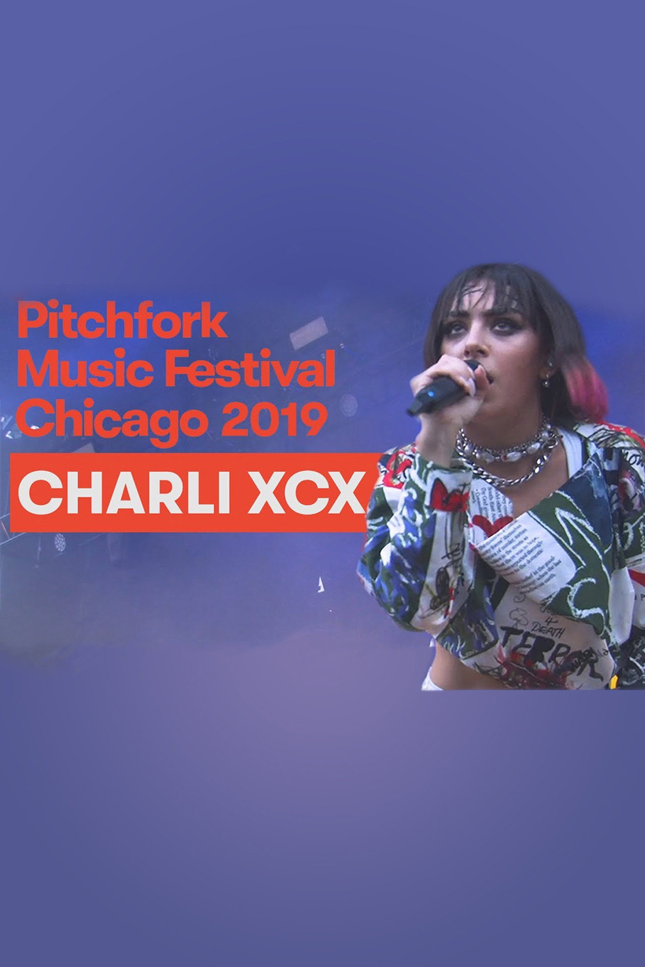 Charli XCX Live in Chicago Backdrop