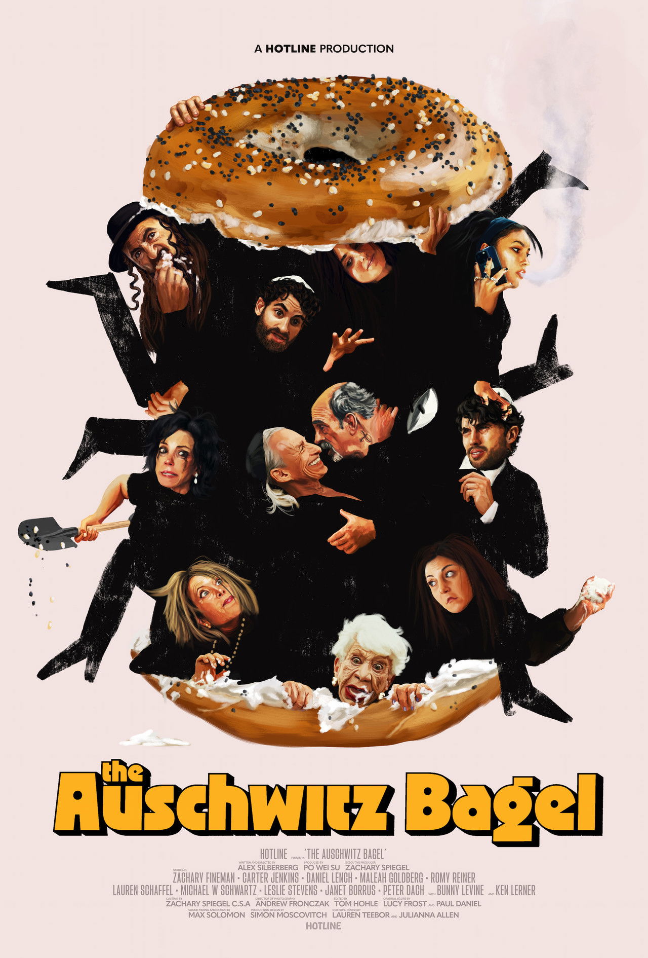 The Auschwitz Bagel Backdrop