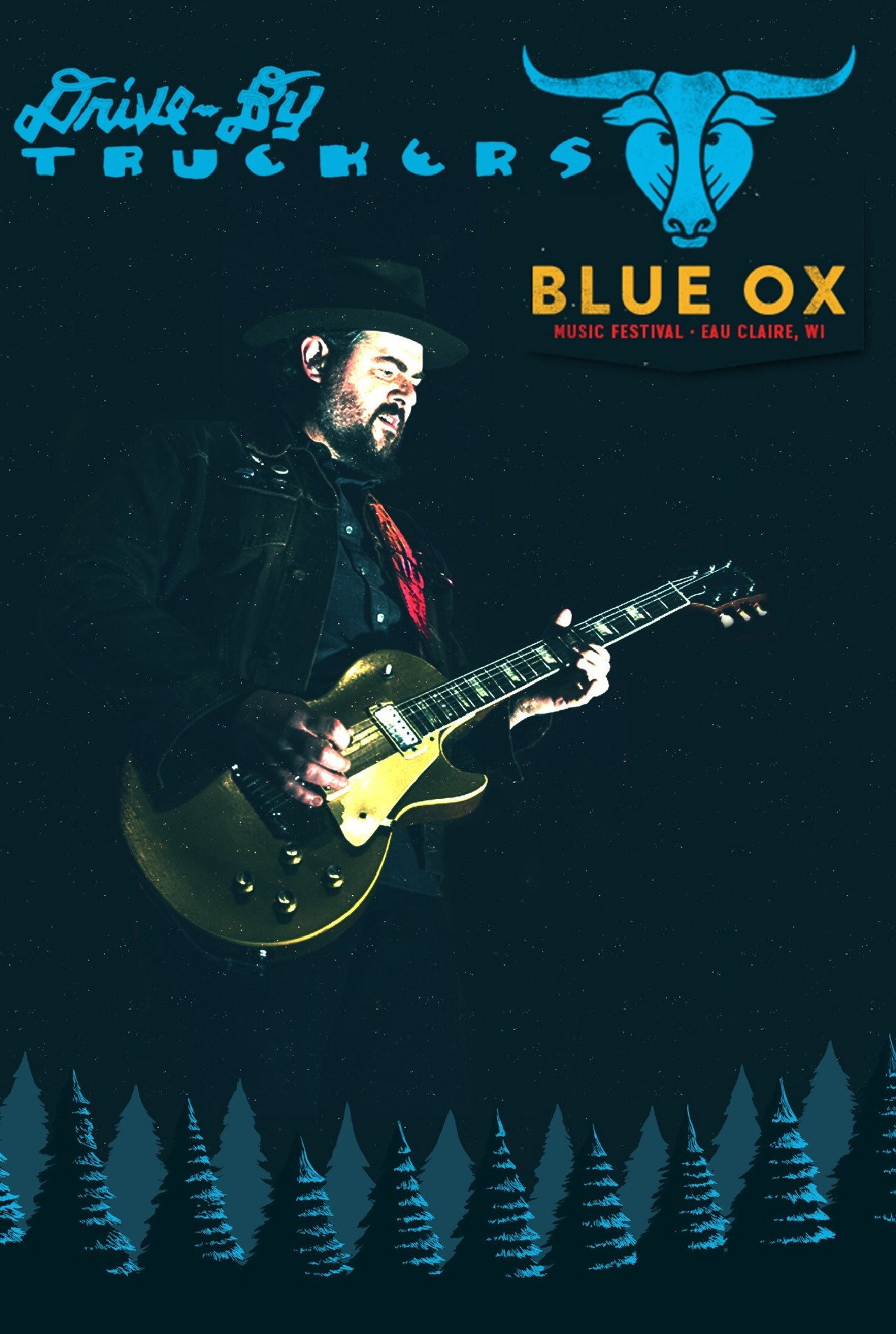 Drive-By Truckers: Live at Blue Ox Festival Backdrop