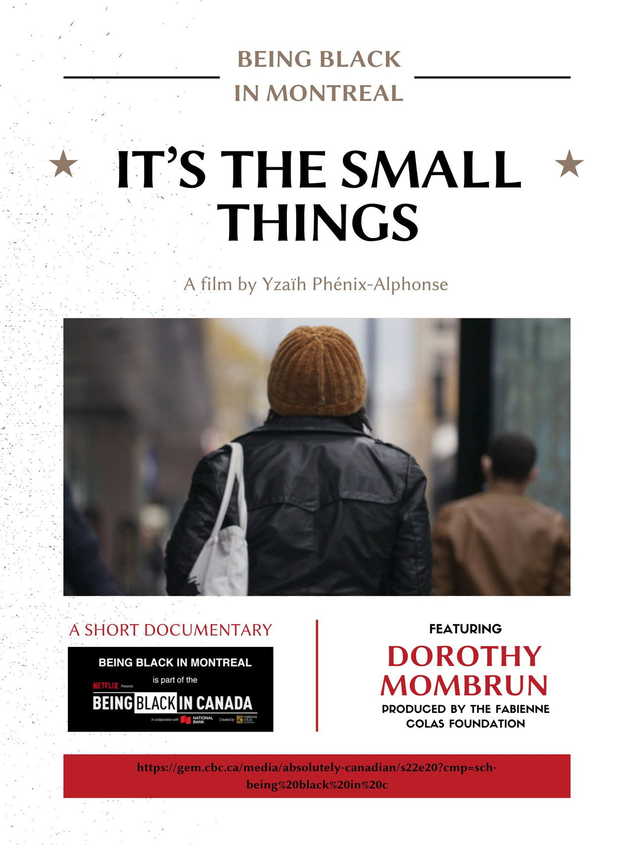 It's The Small Things filmaffisch