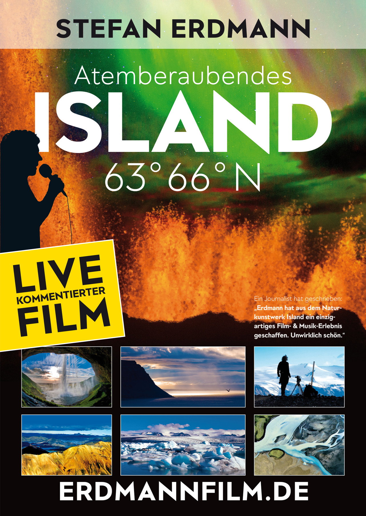 ISLAND 63° 66° N - Atemberaubend faszinierend