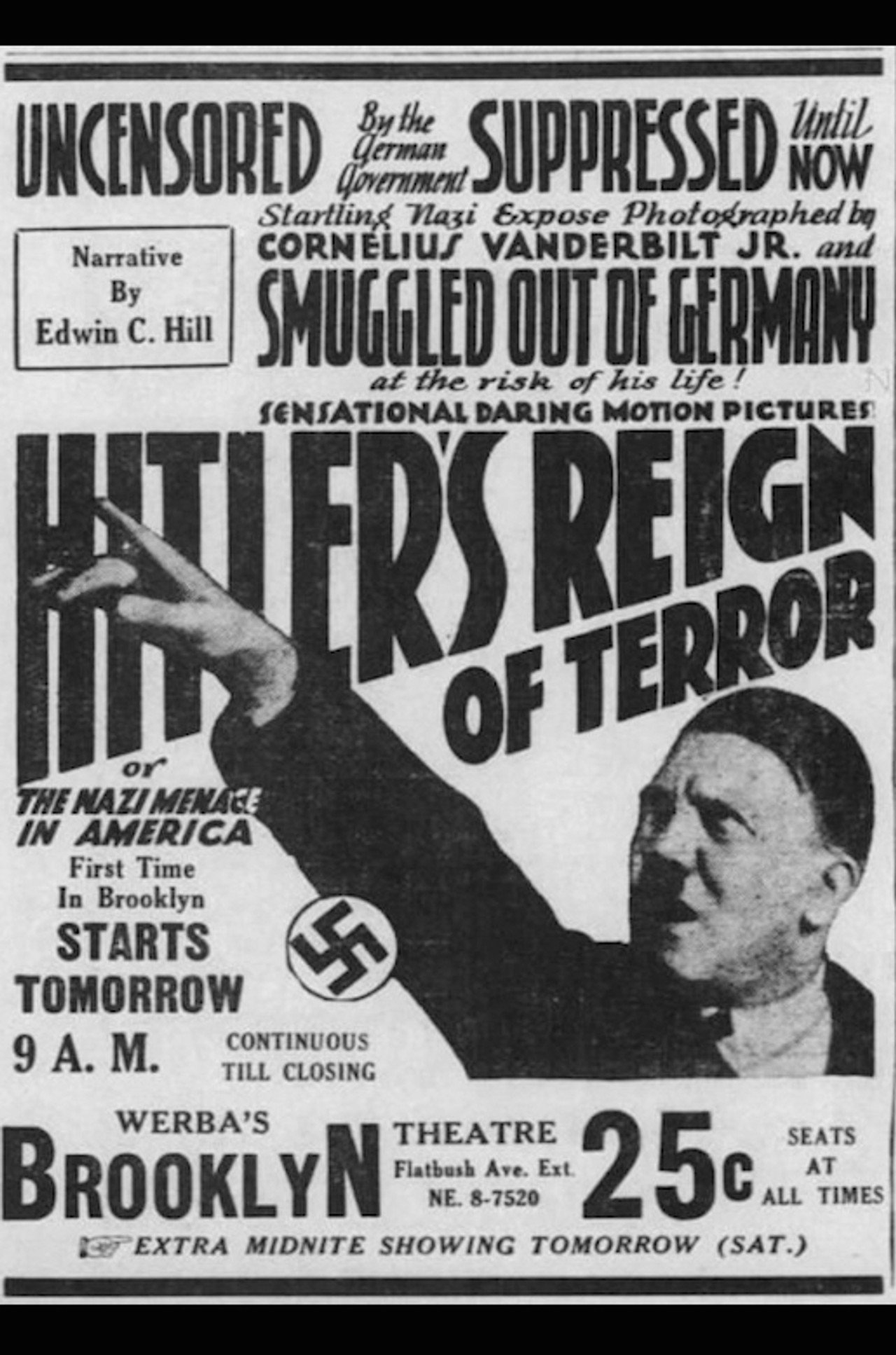 Hitler's Reign of Terror filmaffisch