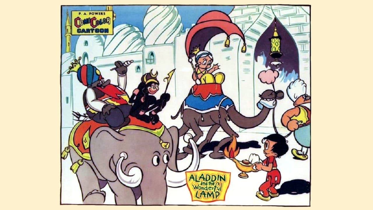 Scen från Aladdin and the Wonderful Lamp