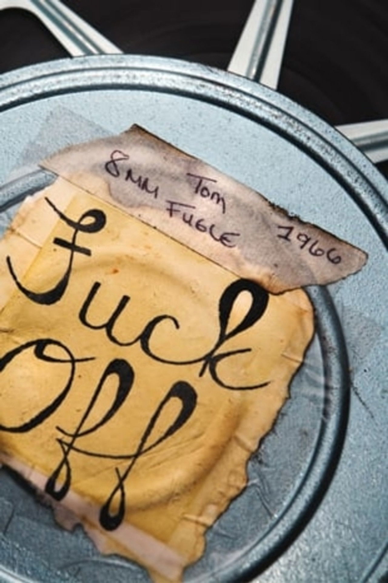 Tom Fugle Fuck Off poster