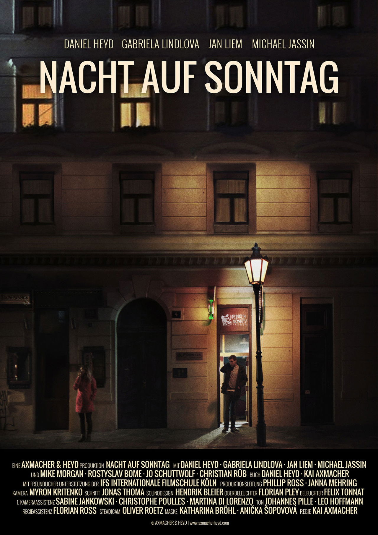 Nacht auf Sonntag Backdrop