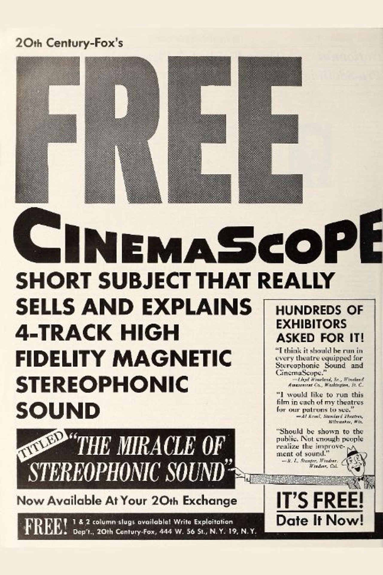 The Miracle of Stereophonic Sound Backdrop