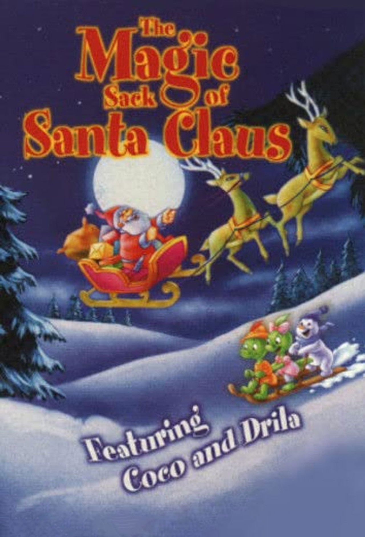 Coco & Drila Adventures: The Magic Sack of Santa Claus Backdrop