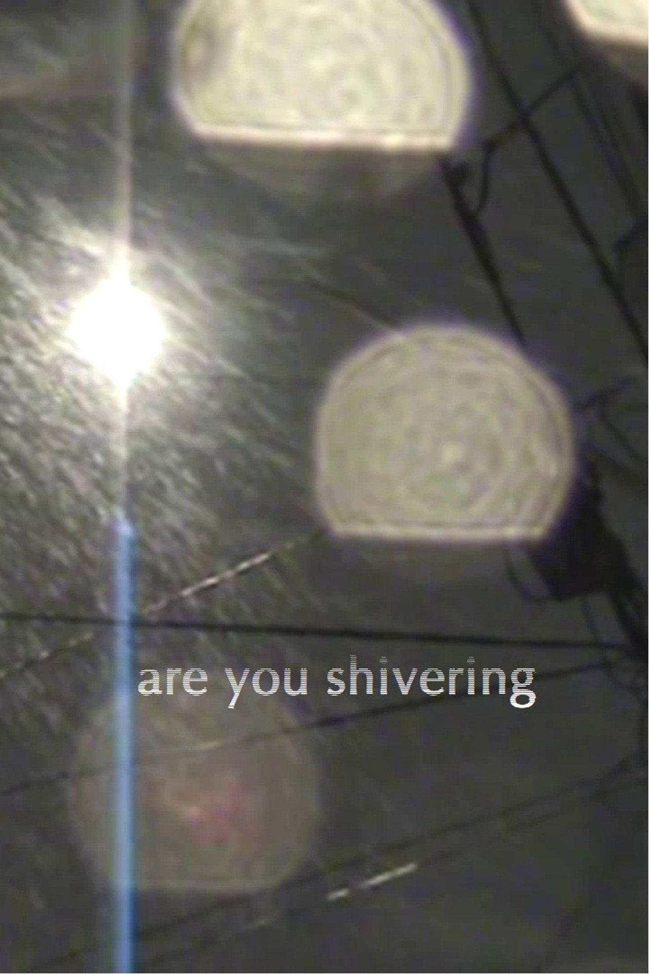 are you shivering filmaffisch
