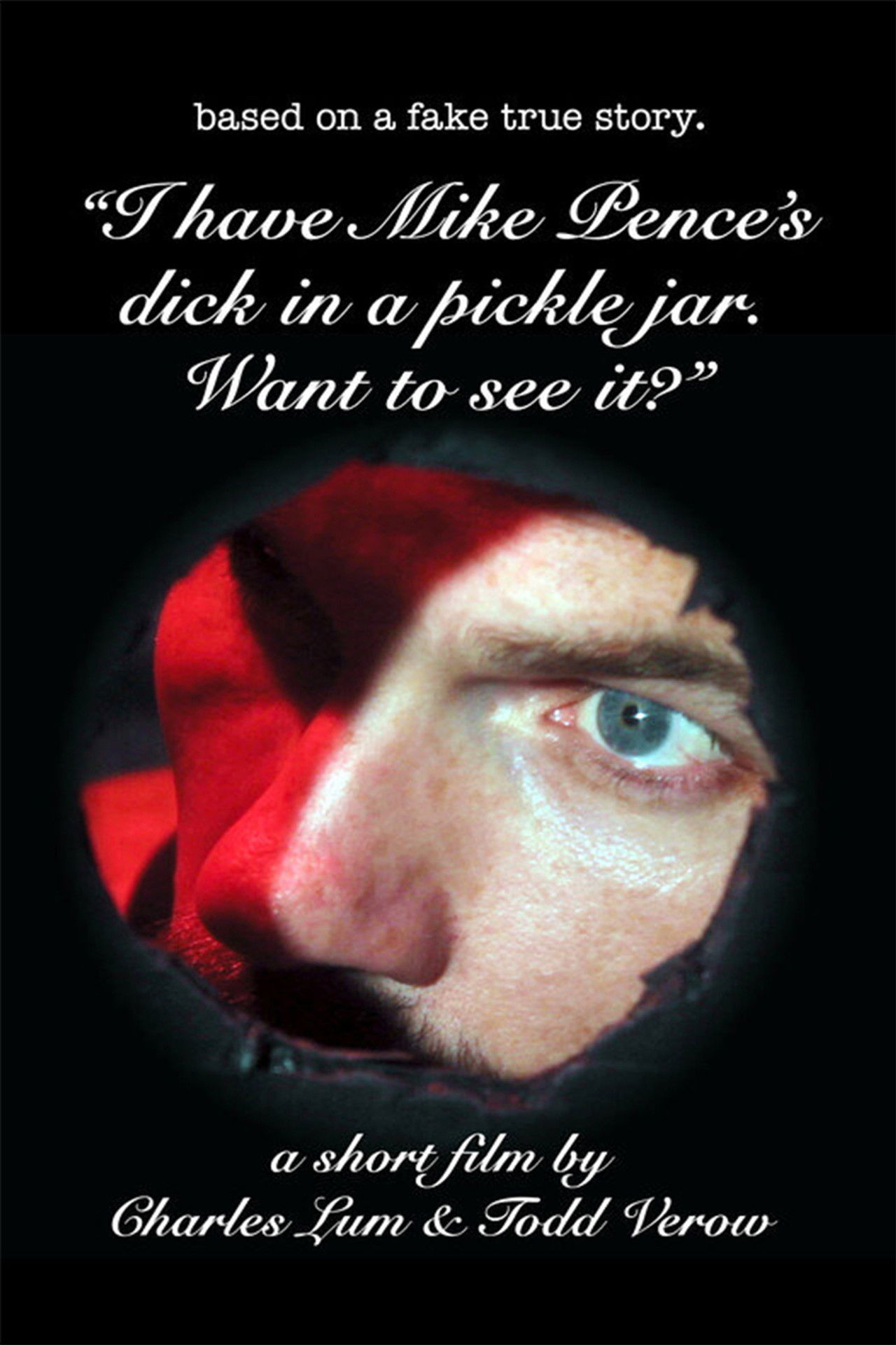 I Have Mike Pence's Dick in a Pickle Jar. Want to See It? Backdrop