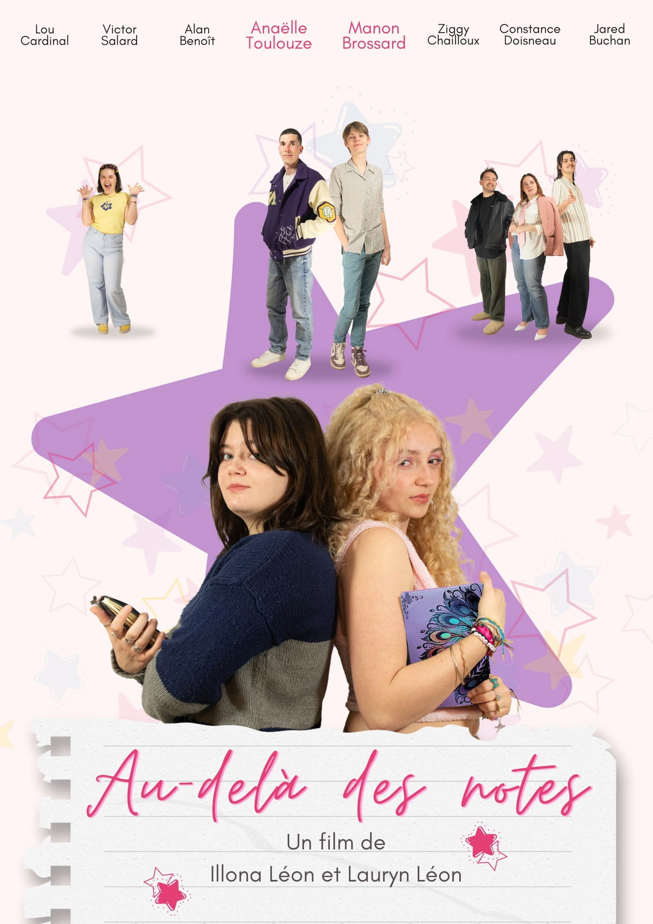 Au-delà des notes Backdrop