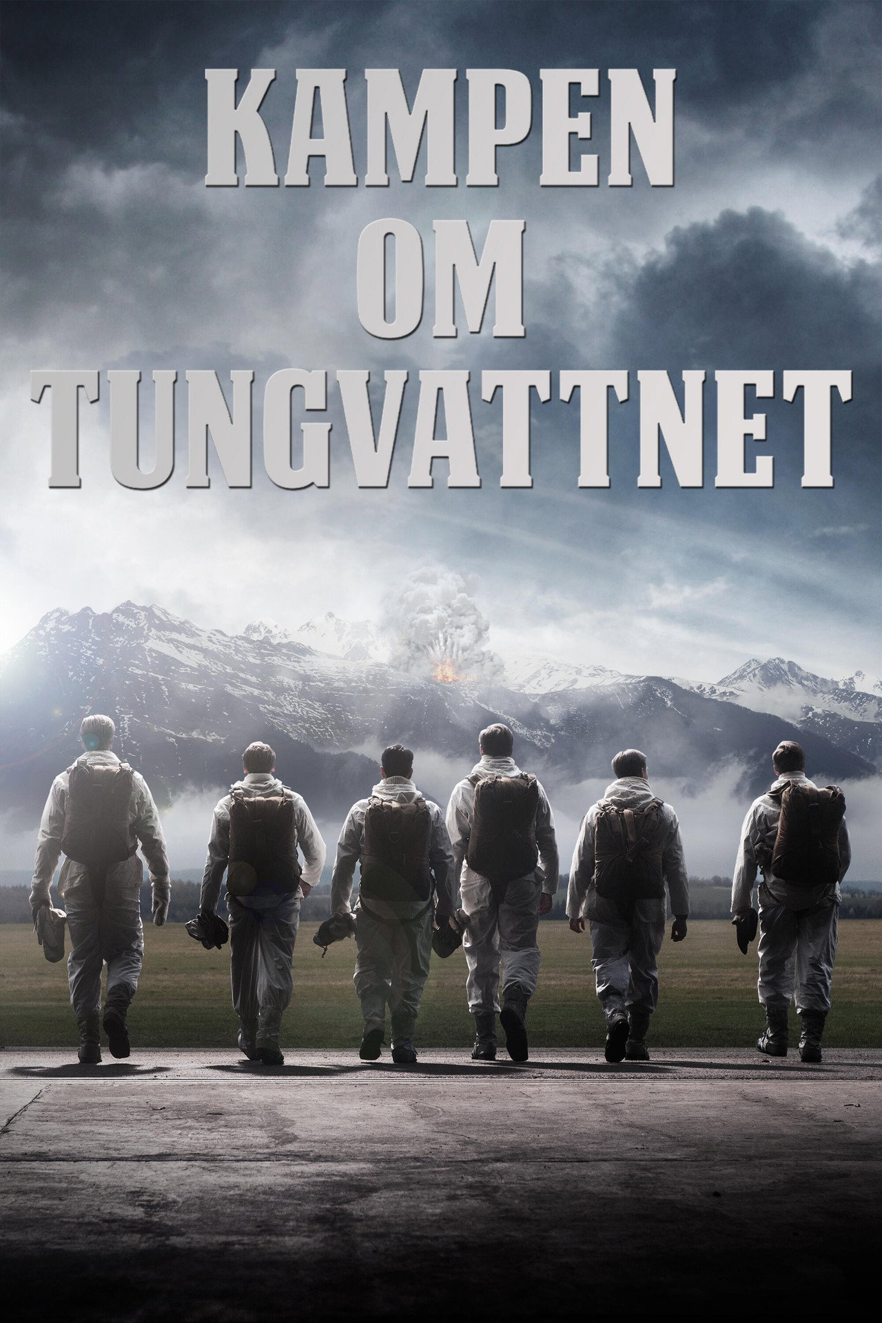 Kampen om tungvattnet affisch