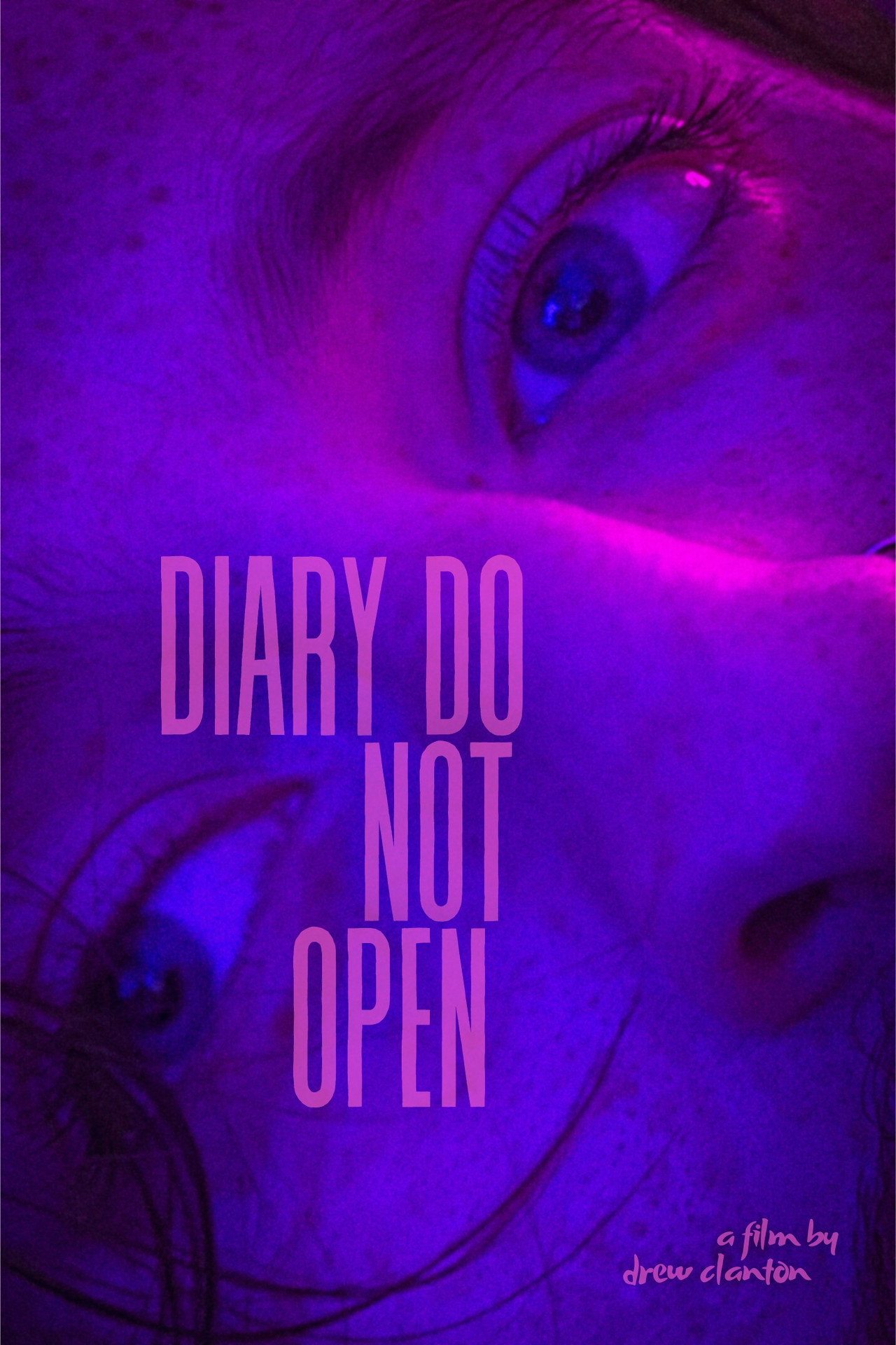 Diary Do Not Open Backdrop