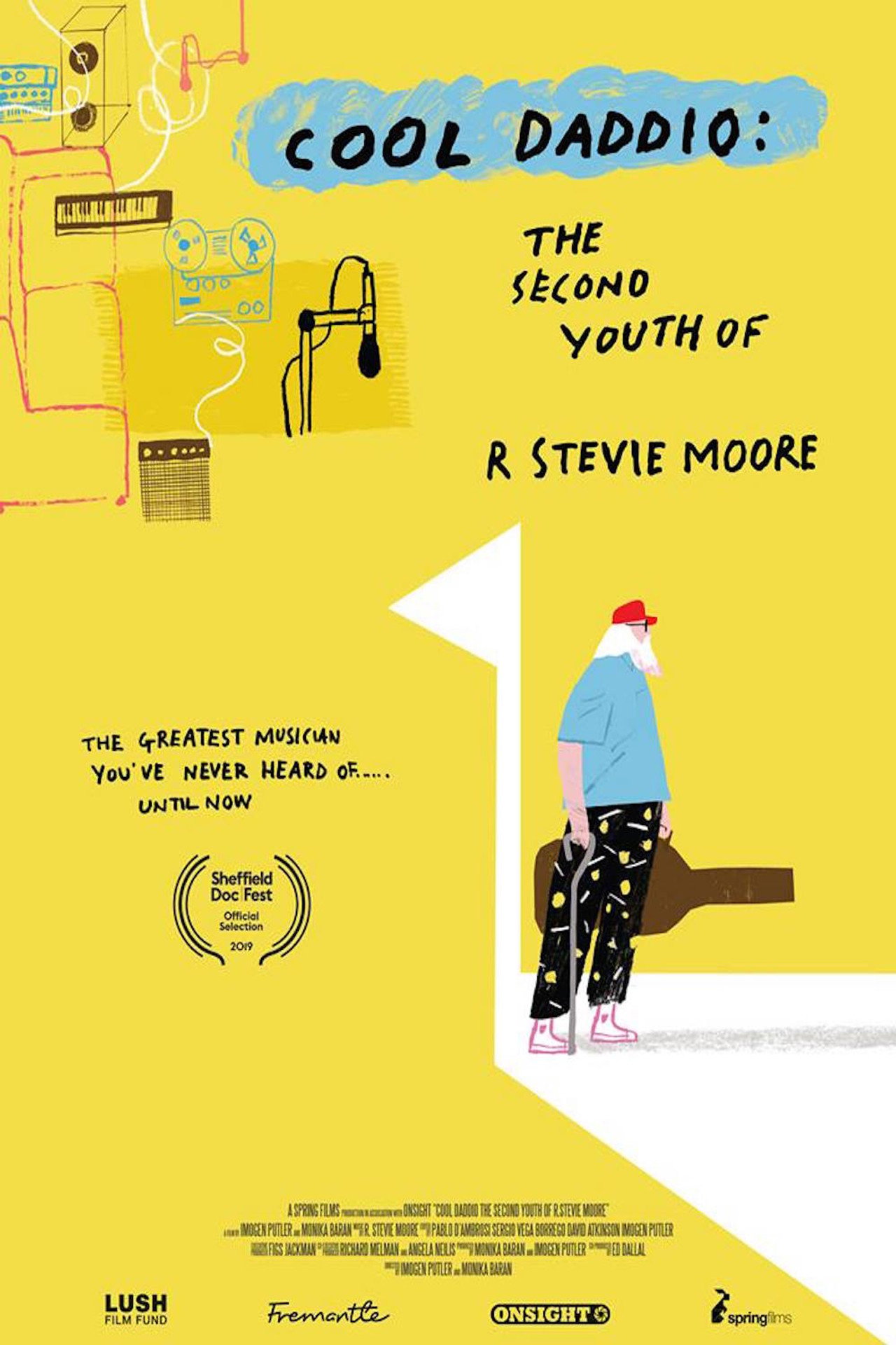 Cool Daddio: The Second Youth of R. Stevie Moore Backdrop