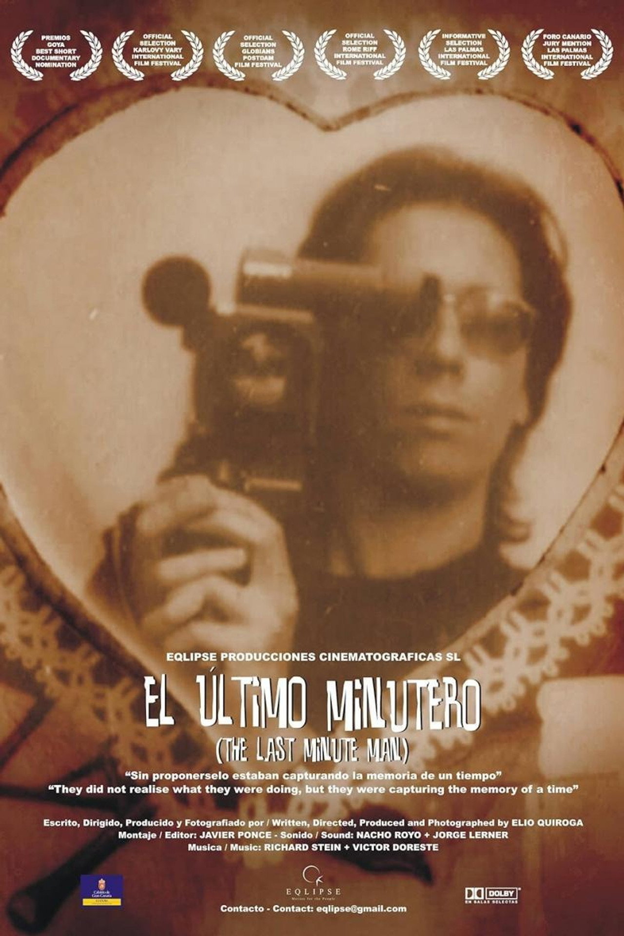 El último minutero filmaffisch