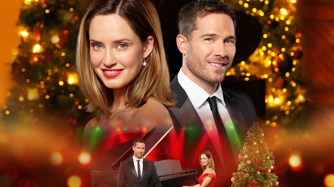 Chateau Christmas Backdrop Image