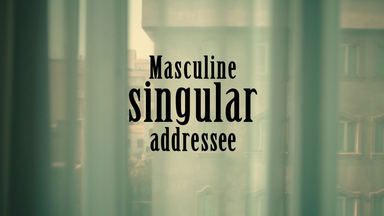 Masculine singular addressee