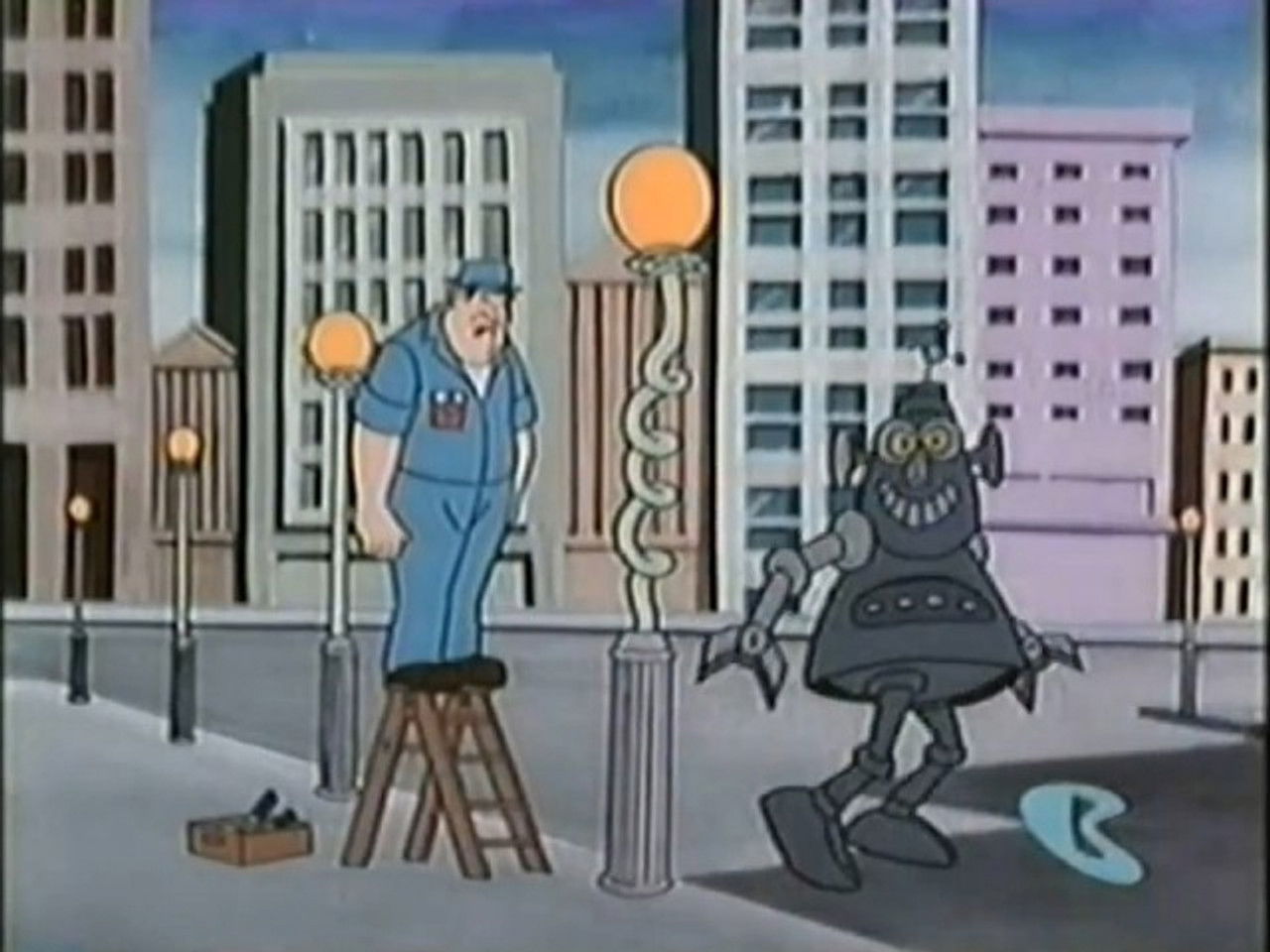 Fred and Barney Meet The Thing — La Chose rencontre Clunk