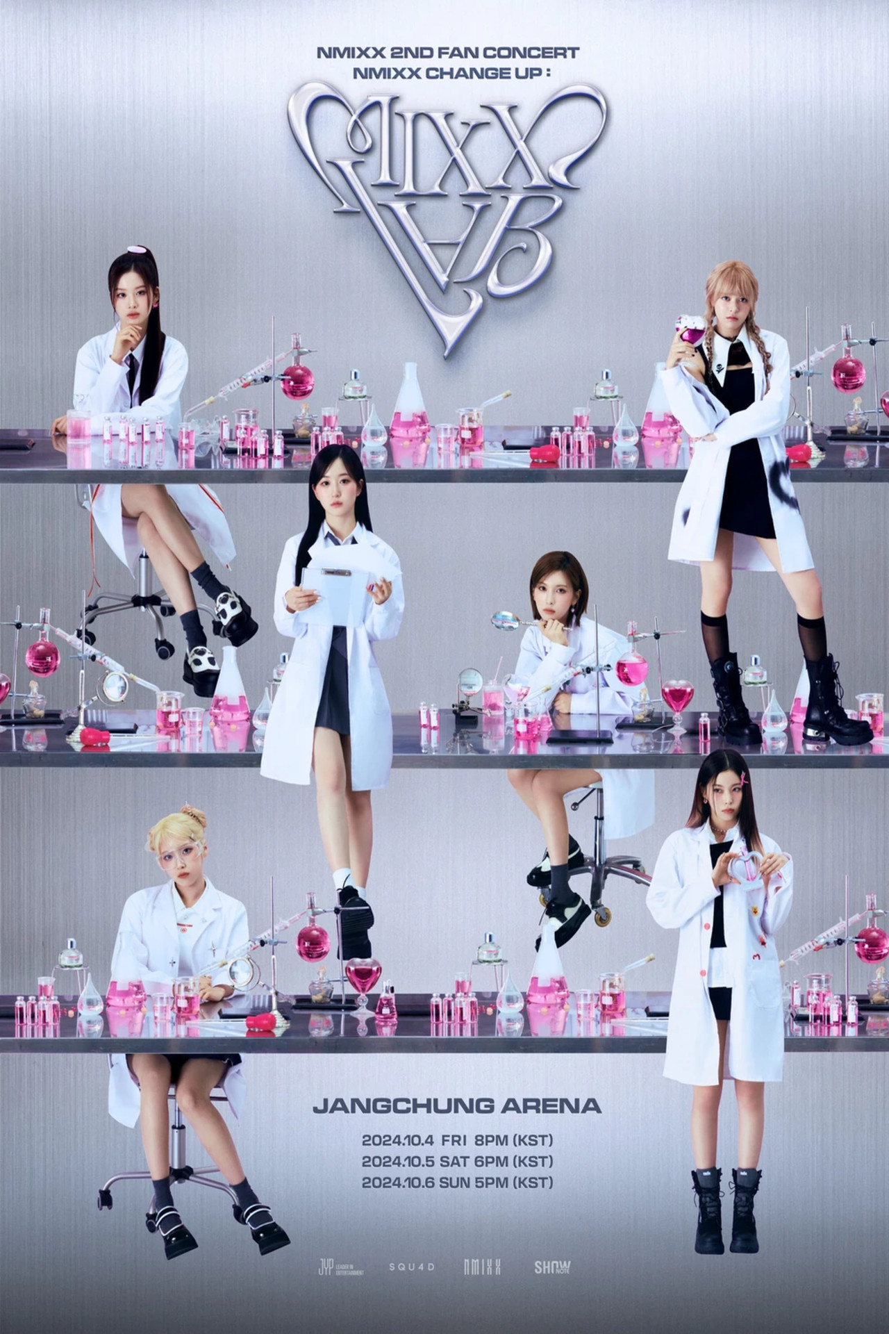 NMIXX 2nd Fan Concert "NMIXX Change Up : MIXX Lab" filmaffisch