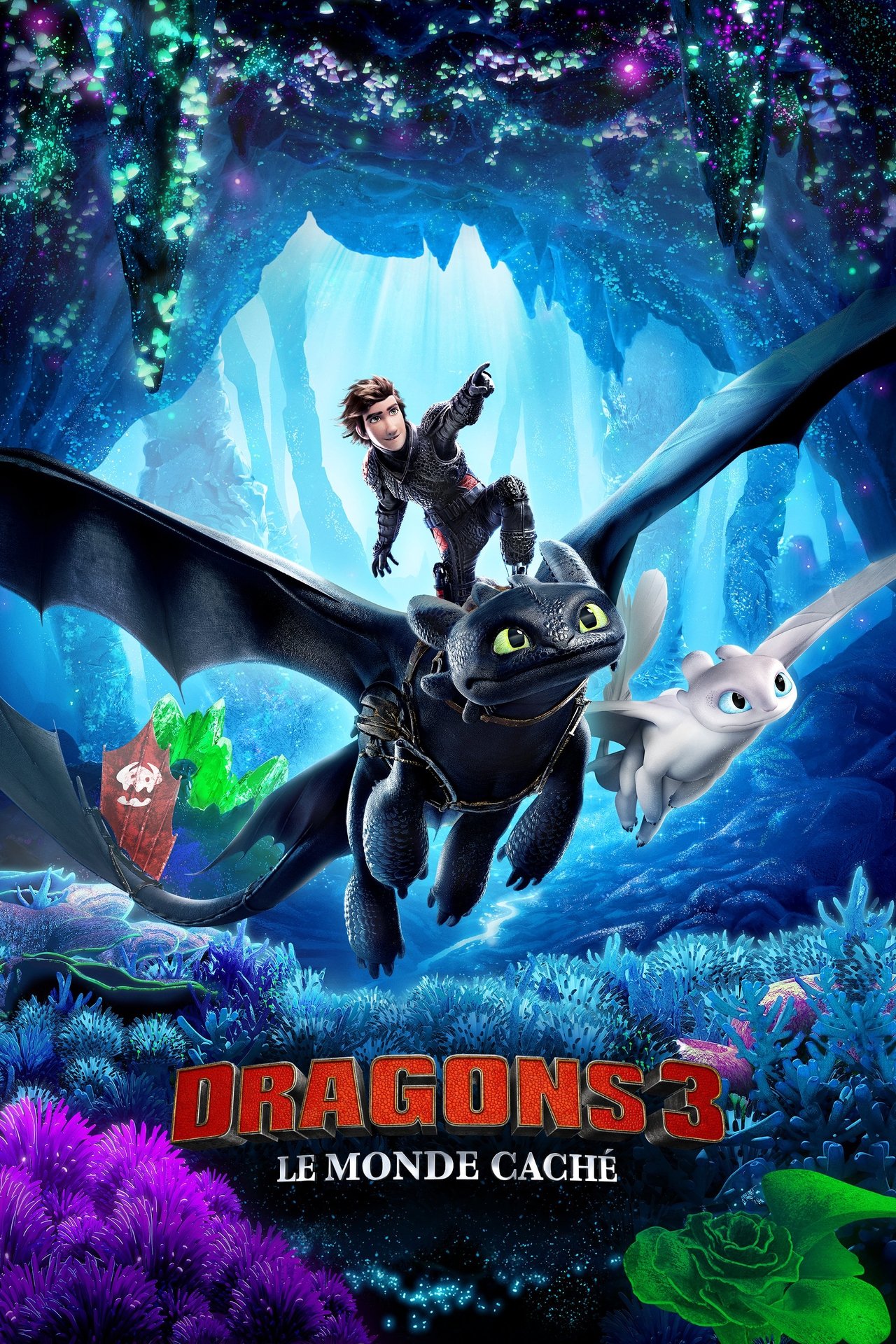 Dragons 3 : Le monde caché poster