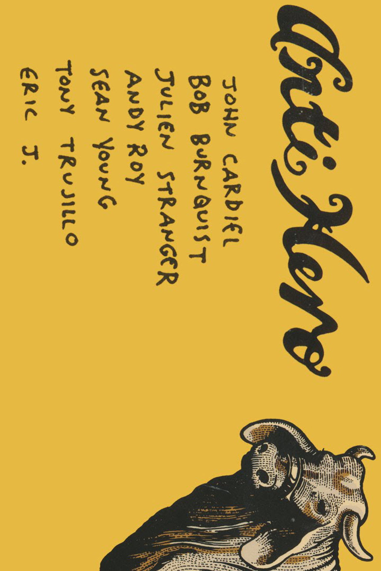 Anti Hero - Cow Backdrop