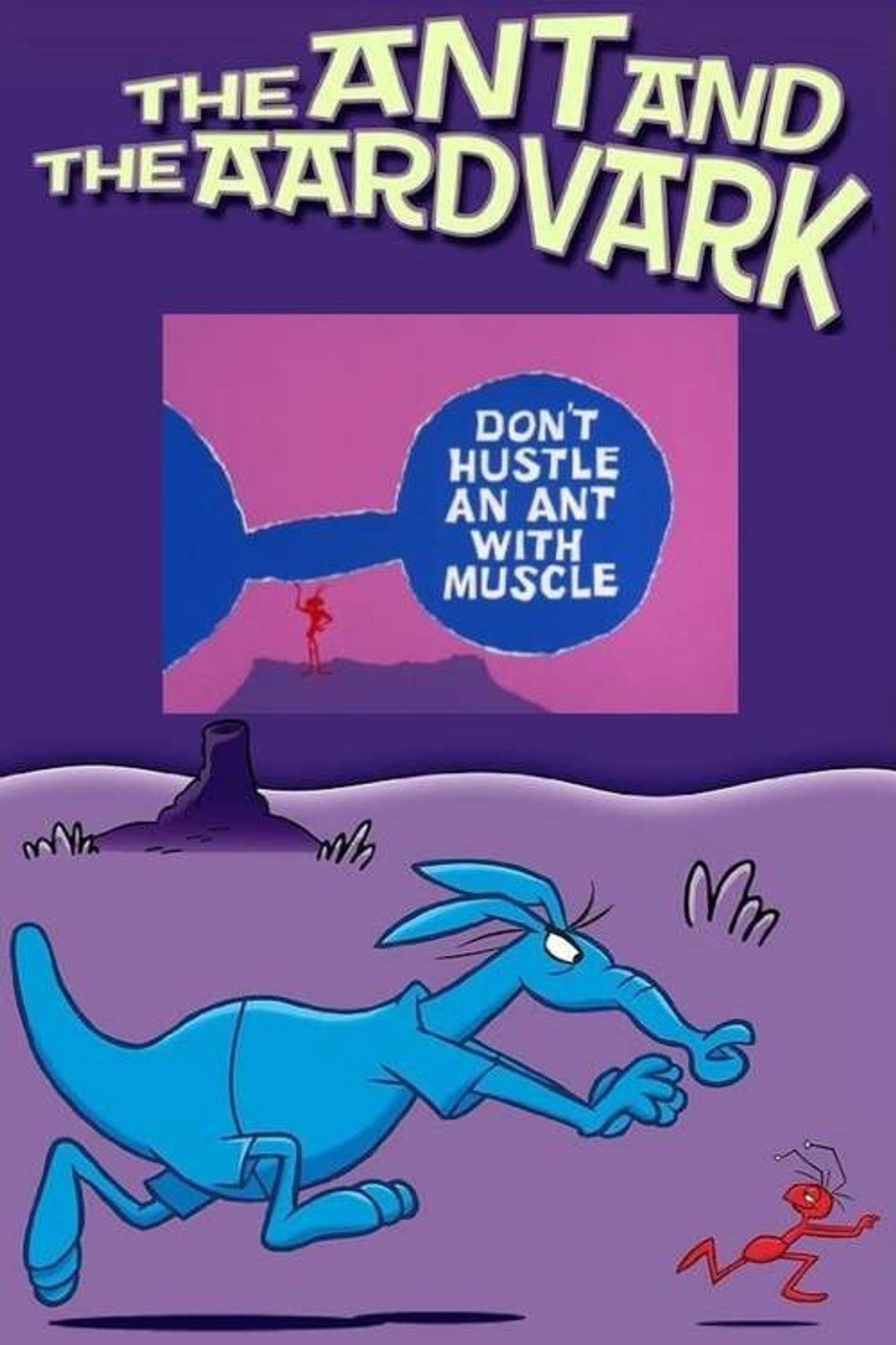 Don't Hustle an Ant with Muscle Backdrop