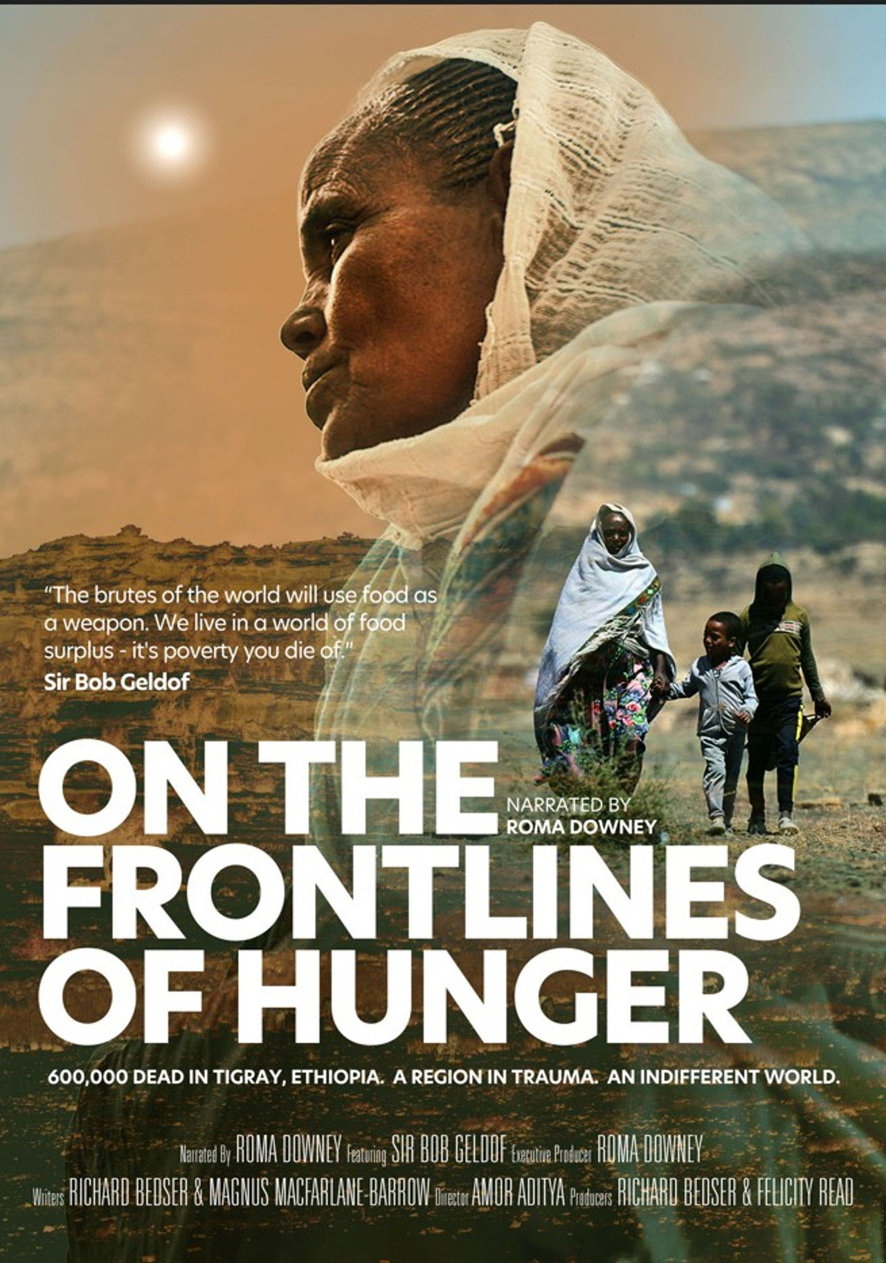 On the Frontlines of Hunger Backdrop