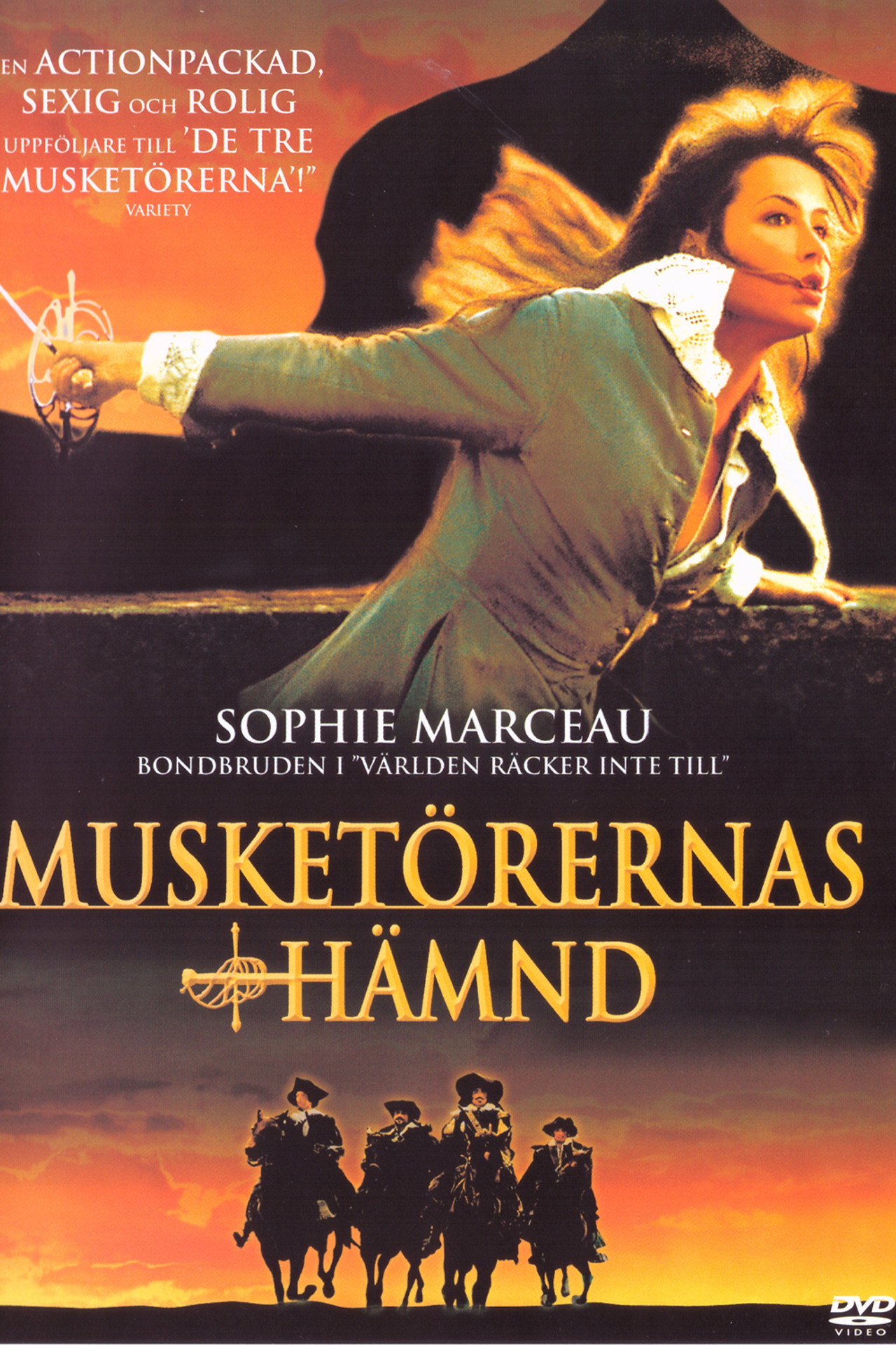 Musketörernas hämnd filmaffisch